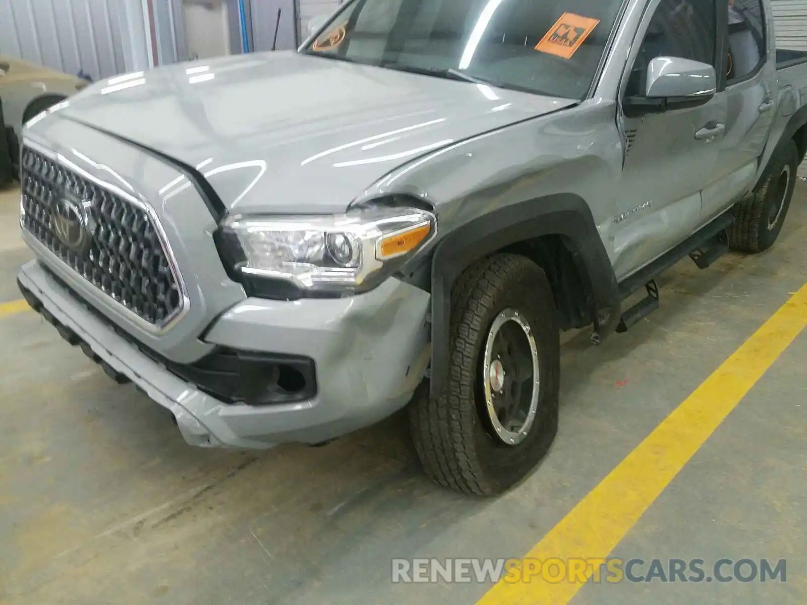 9 Photograph of a damaged car 3TMCZ5AN3KM253730 TOYOTA TACOMA 2019