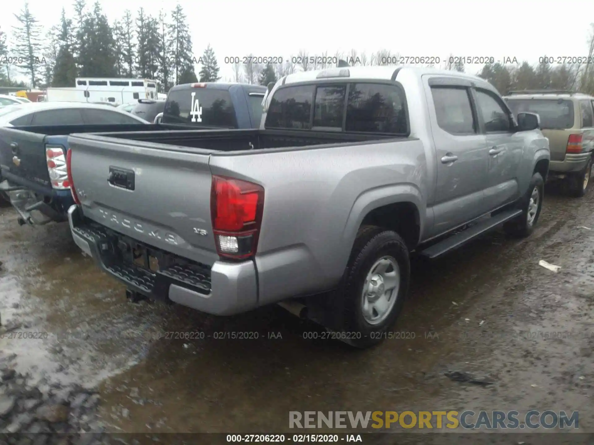 4 Photograph of a damaged car 3TMCZ5AN3KM254120 TOYOTA TACOMA 2019