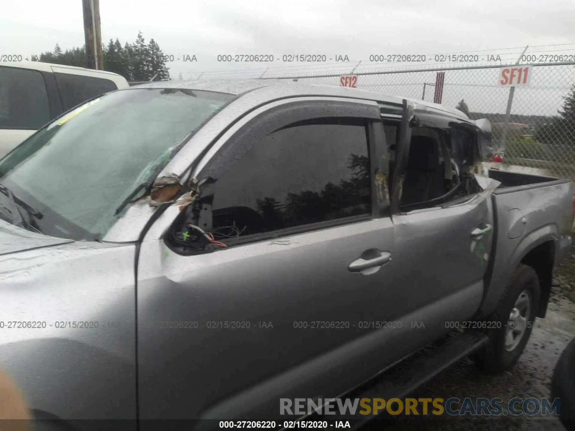 6 Photograph of a damaged car 3TMCZ5AN3KM254120 TOYOTA TACOMA 2019