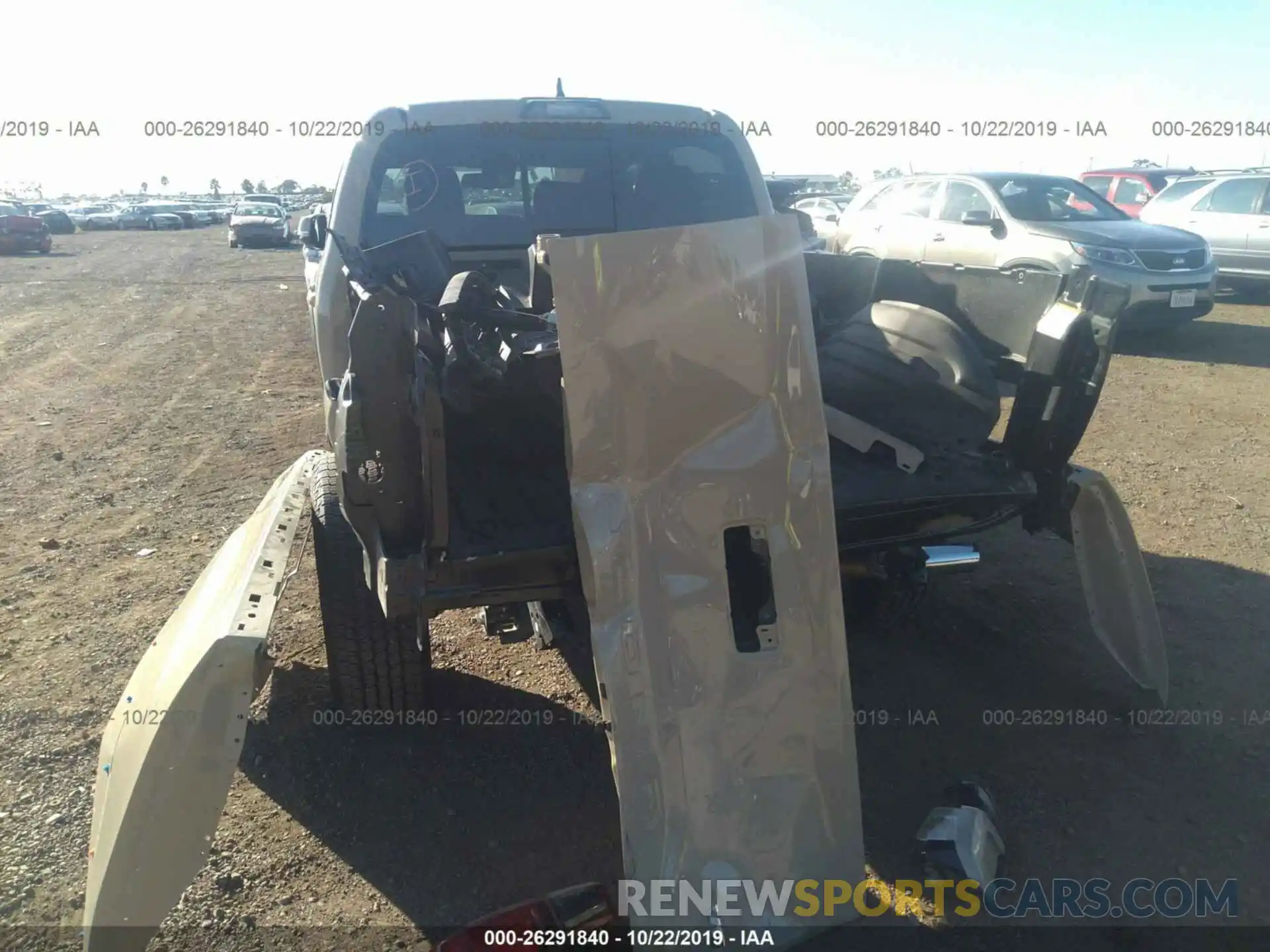 6 Photograph of a damaged car 3TMCZ5AN3KM254764 TOYOTA TACOMA 2019