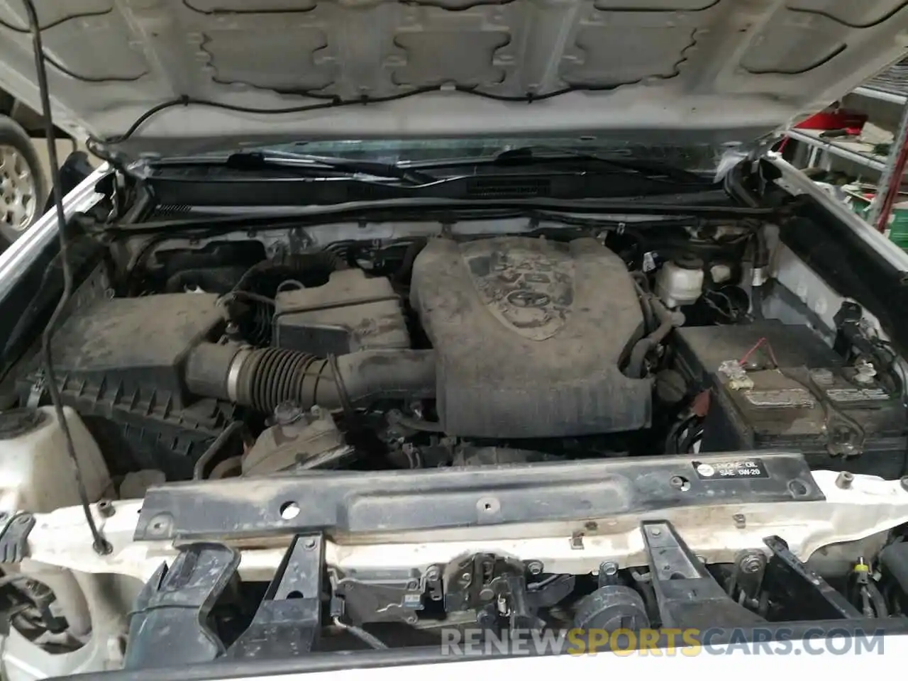 7 Photograph of a damaged car 3TMCZ5AN3KM256644 TOYOTA TACOMA 2019