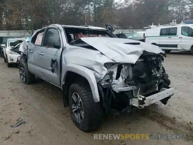 1 Photograph of a damaged car 3TMCZ5AN3KM258930 TOYOTA TACOMA 2019