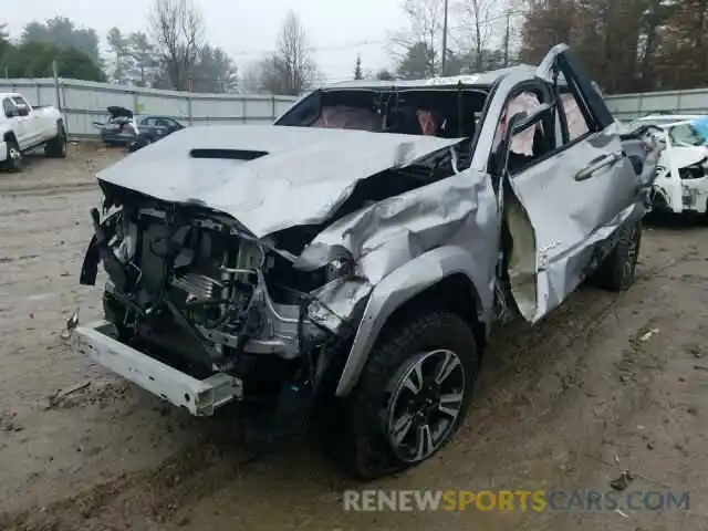 2 Photograph of a damaged car 3TMCZ5AN3KM258930 TOYOTA TACOMA 2019