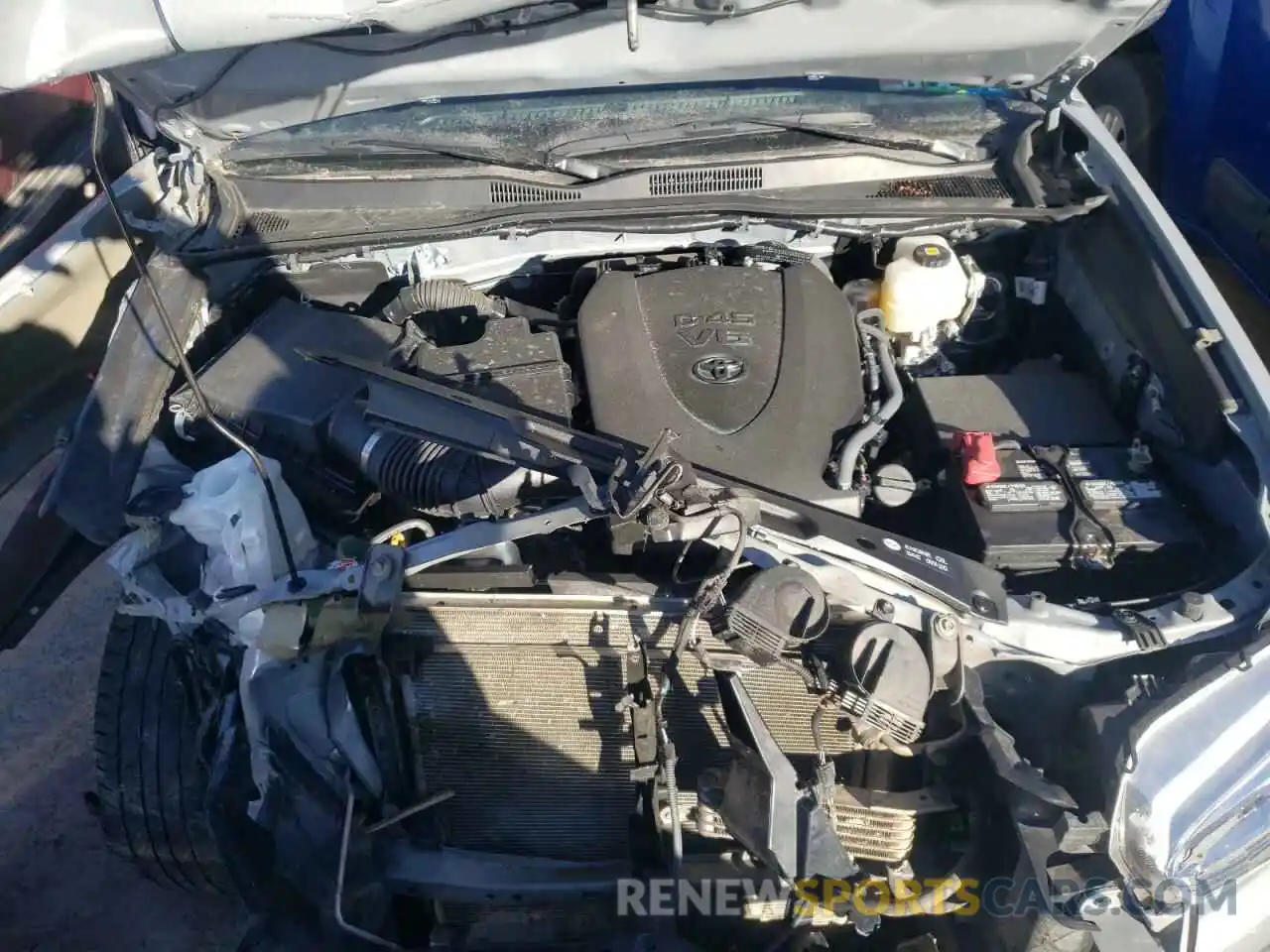 7 Photograph of a damaged car 3TMCZ5AN3KM260550 TOYOTA TACOMA 2019