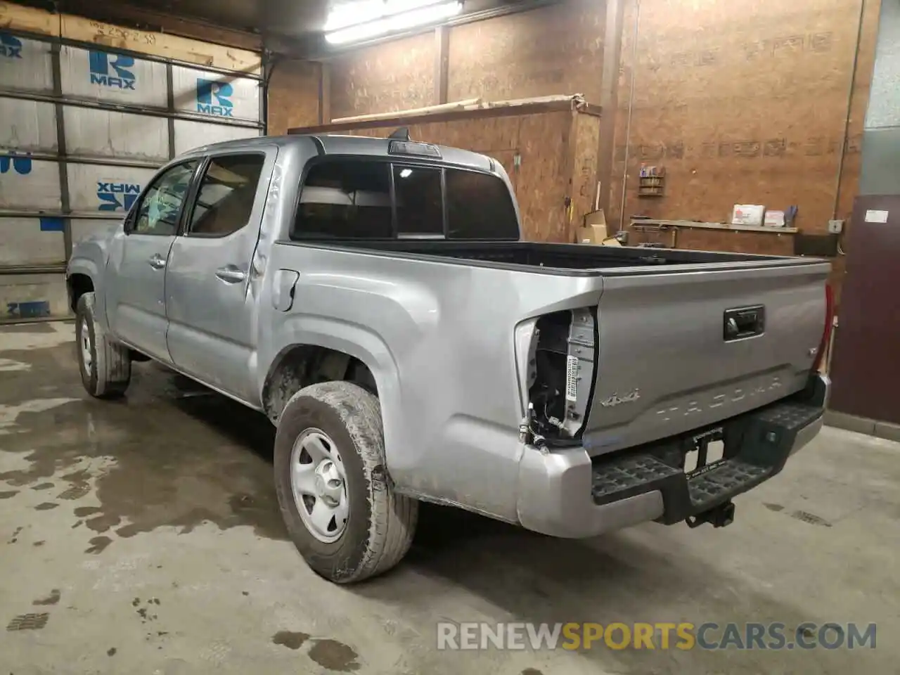 3 Photograph of a damaged car 3TMCZ5AN3KM263433 TOYOTA TACOMA 2019