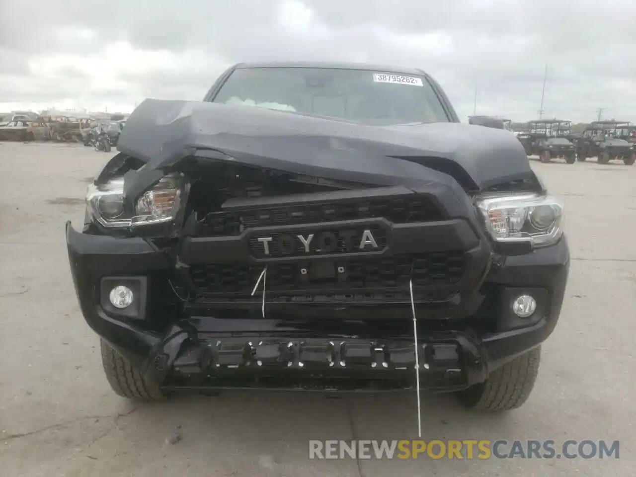 9 Photograph of a damaged car 3TMCZ5AN3KM263657 TOYOTA TACOMA 2019