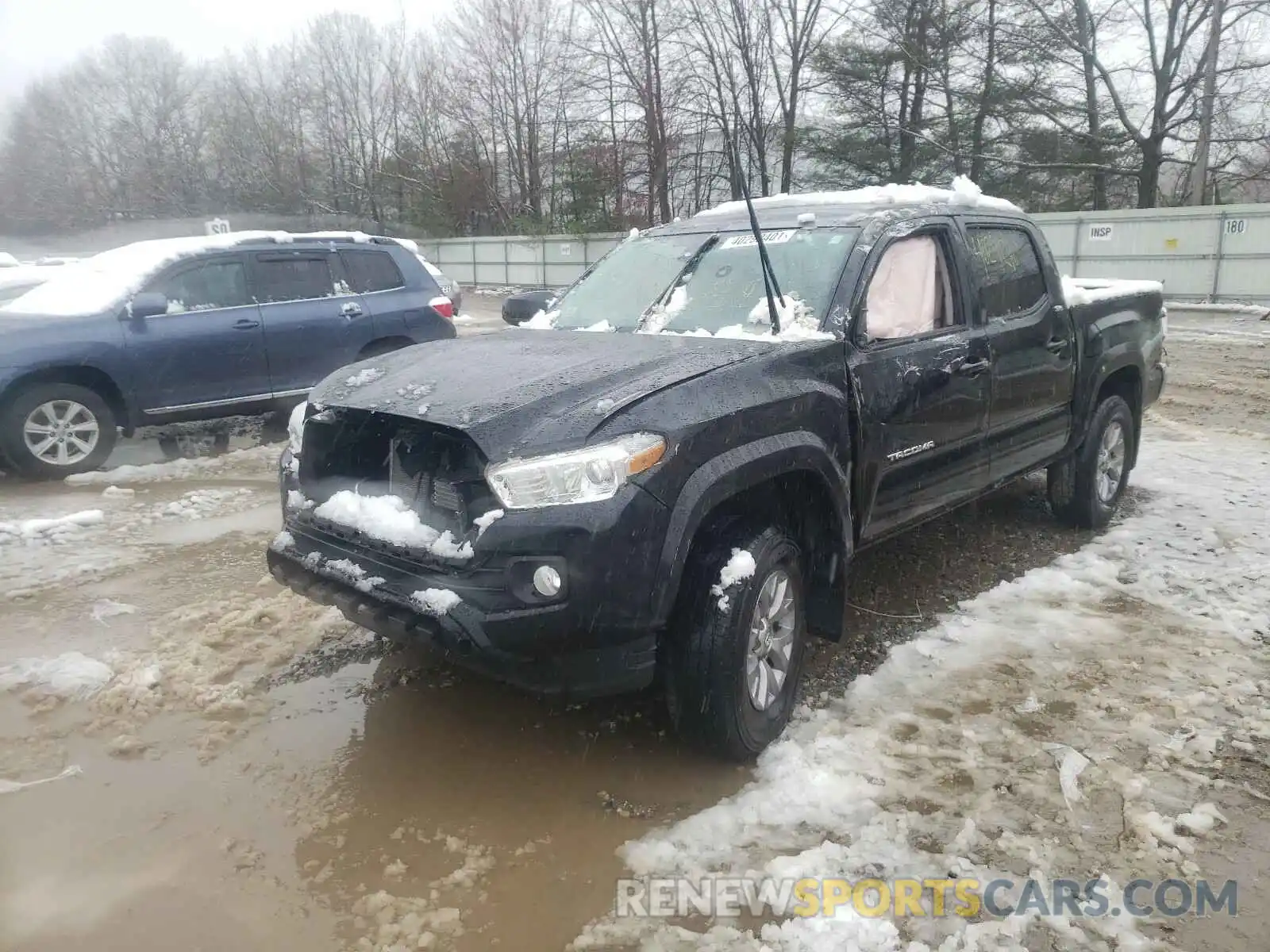 2 Photograph of a damaged car 3TMCZ5AN3KM264789 TOYOTA TACOMA 2019