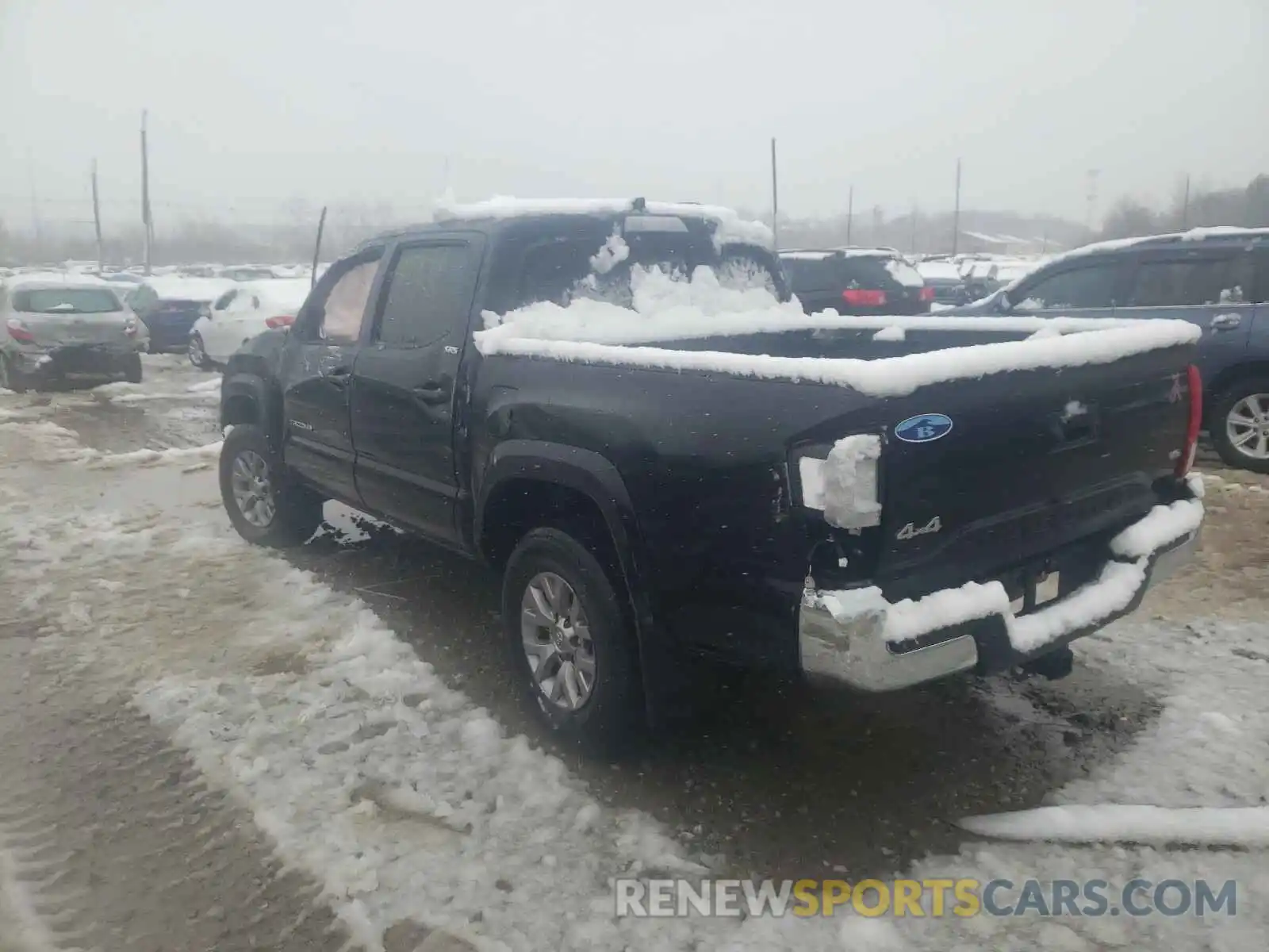 3 Photograph of a damaged car 3TMCZ5AN3KM264789 TOYOTA TACOMA 2019