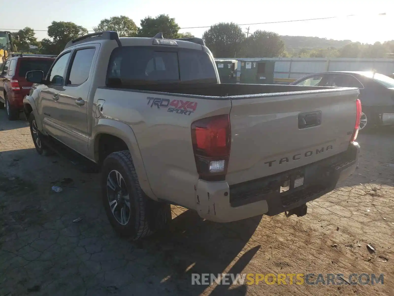 3 Photograph of a damaged car 3TMCZ5AN3KM266610 TOYOTA TACOMA 2019