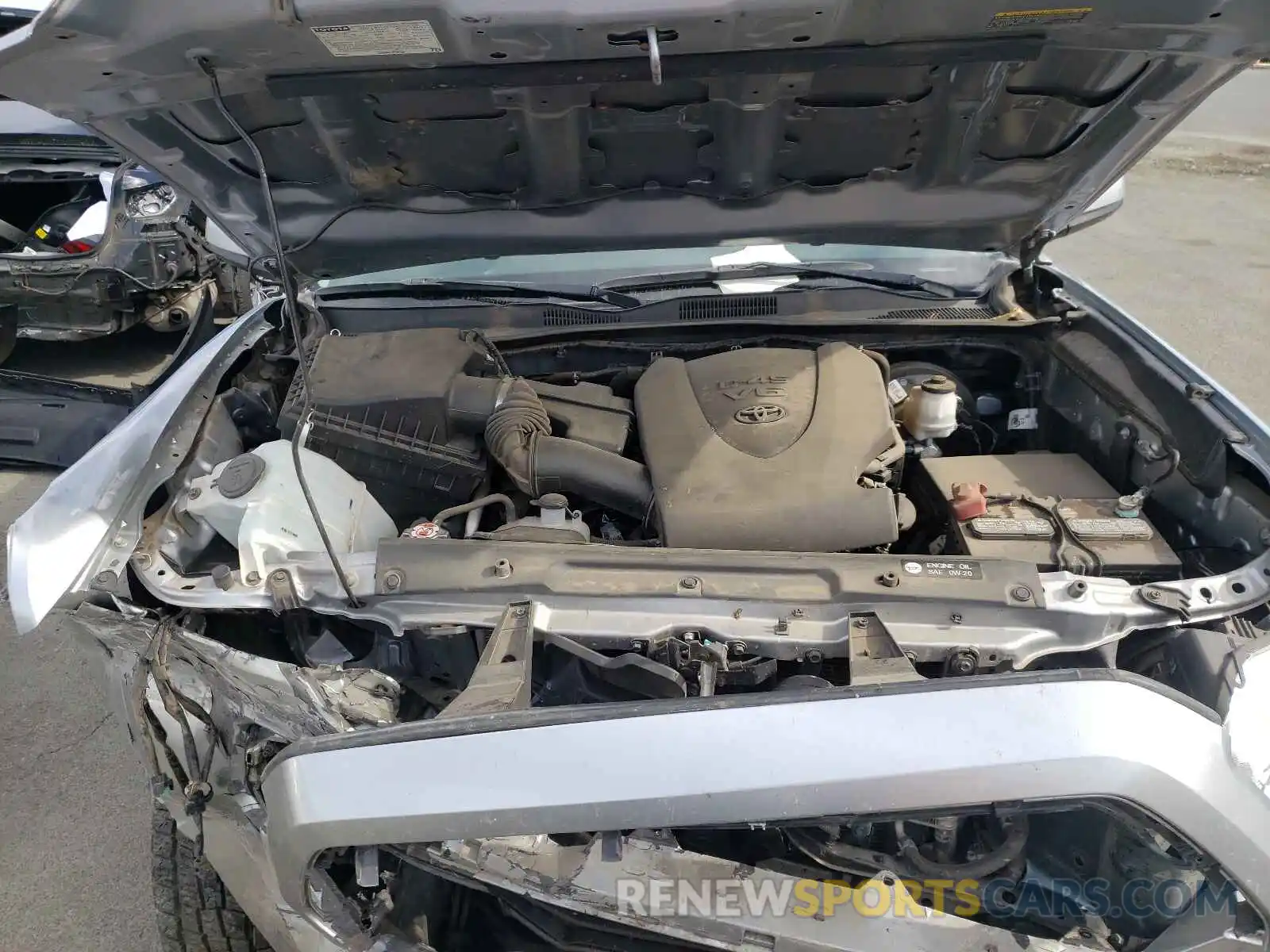 7 Photograph of a damaged car 3TMCZ5AN3KM269099 TOYOTA TACOMA 2019