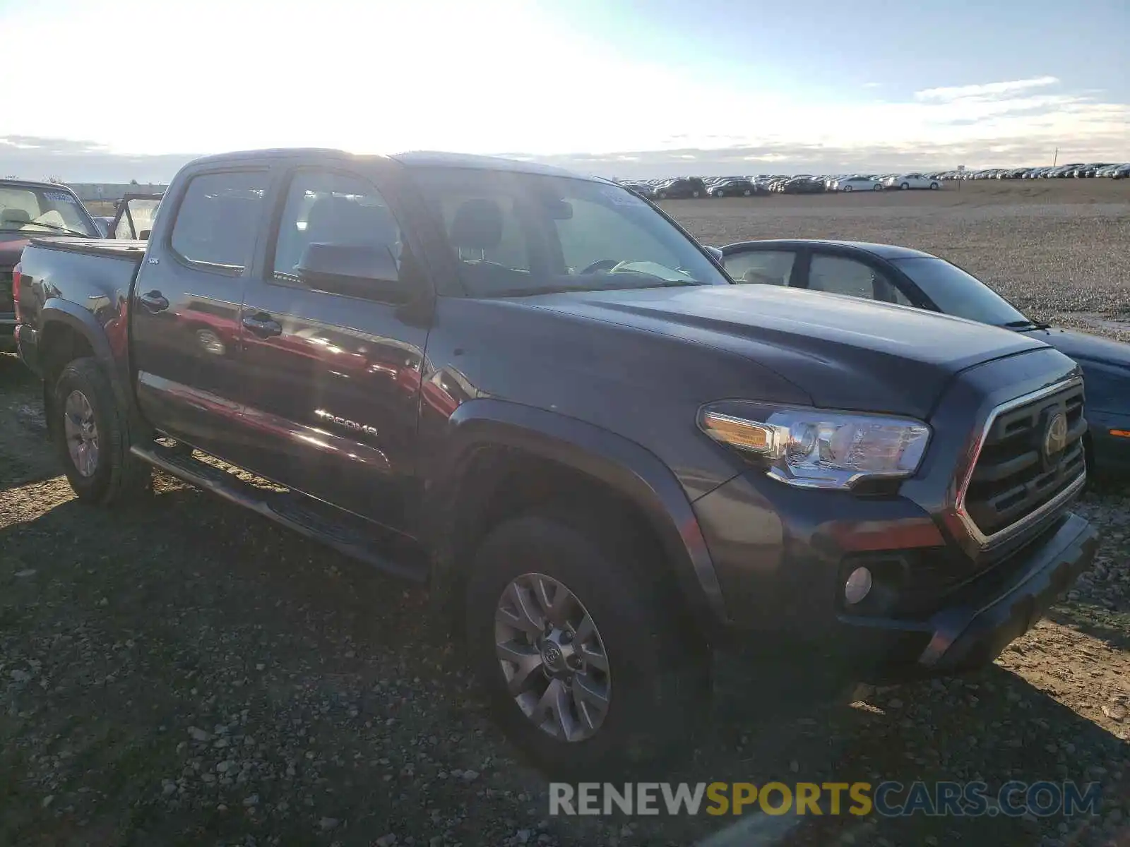 1 Photograph of a damaged car 3TMCZ5AN3KM269376 TOYOTA TACOMA 2019