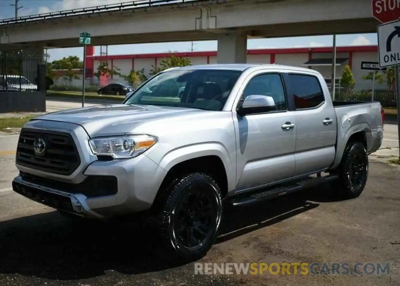 2 Photograph of a damaged car 3TMCZ5AN3KM270768 TOYOTA TACOMA 2019