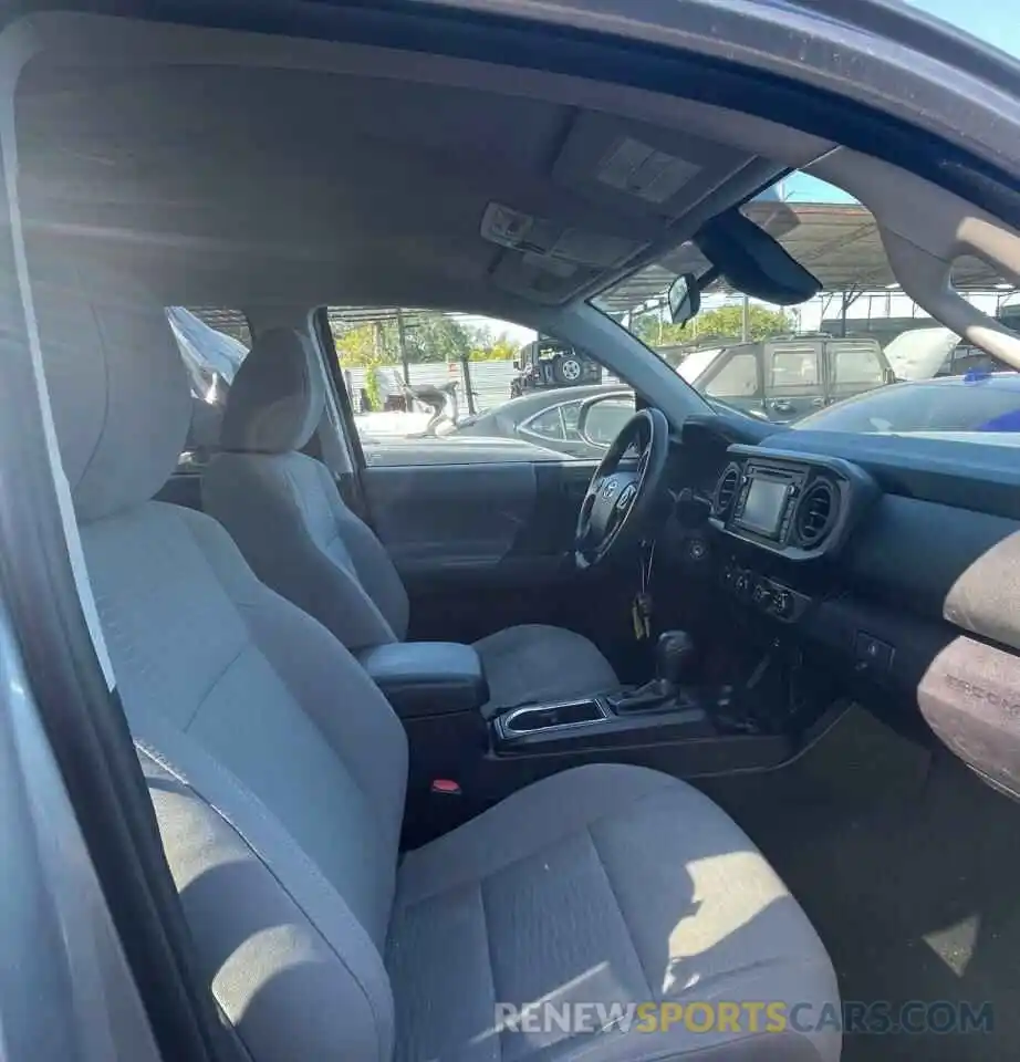 5 Photograph of a damaged car 3TMCZ5AN3KM270768 TOYOTA TACOMA 2019