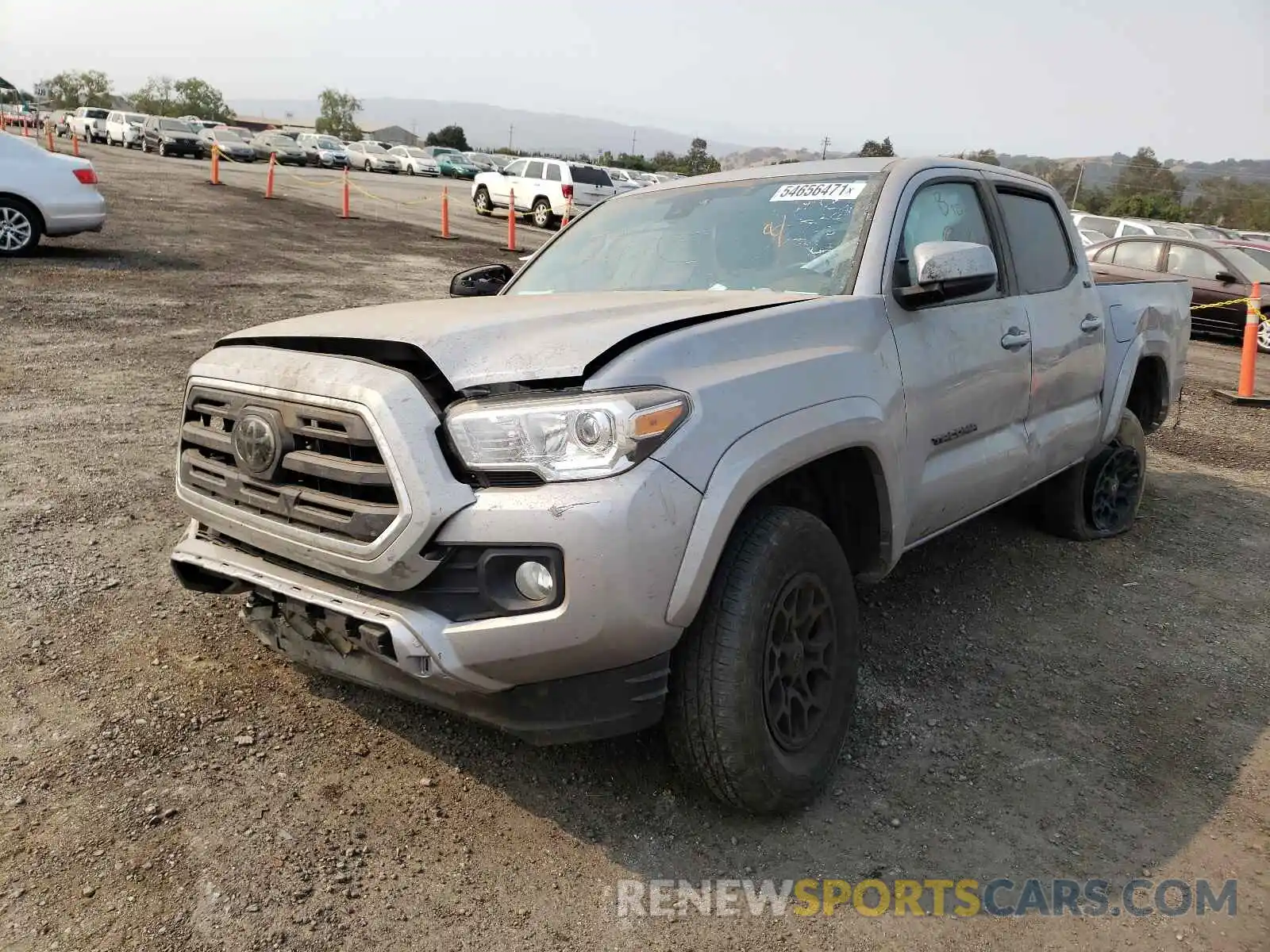 2 Фотография поврежденного автомобиля 3TMCZ5AN3KM271225 TOYOTA TACOMA 2019