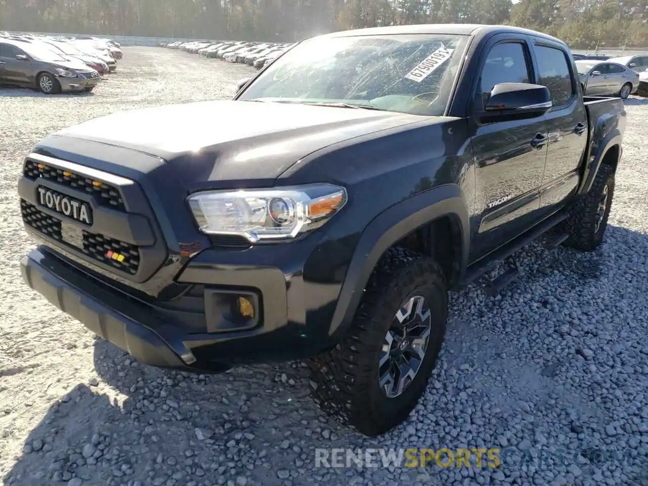 2 Фотография поврежденного автомобиля 3TMCZ5AN3KM271855 TOYOTA TACOMA 2019