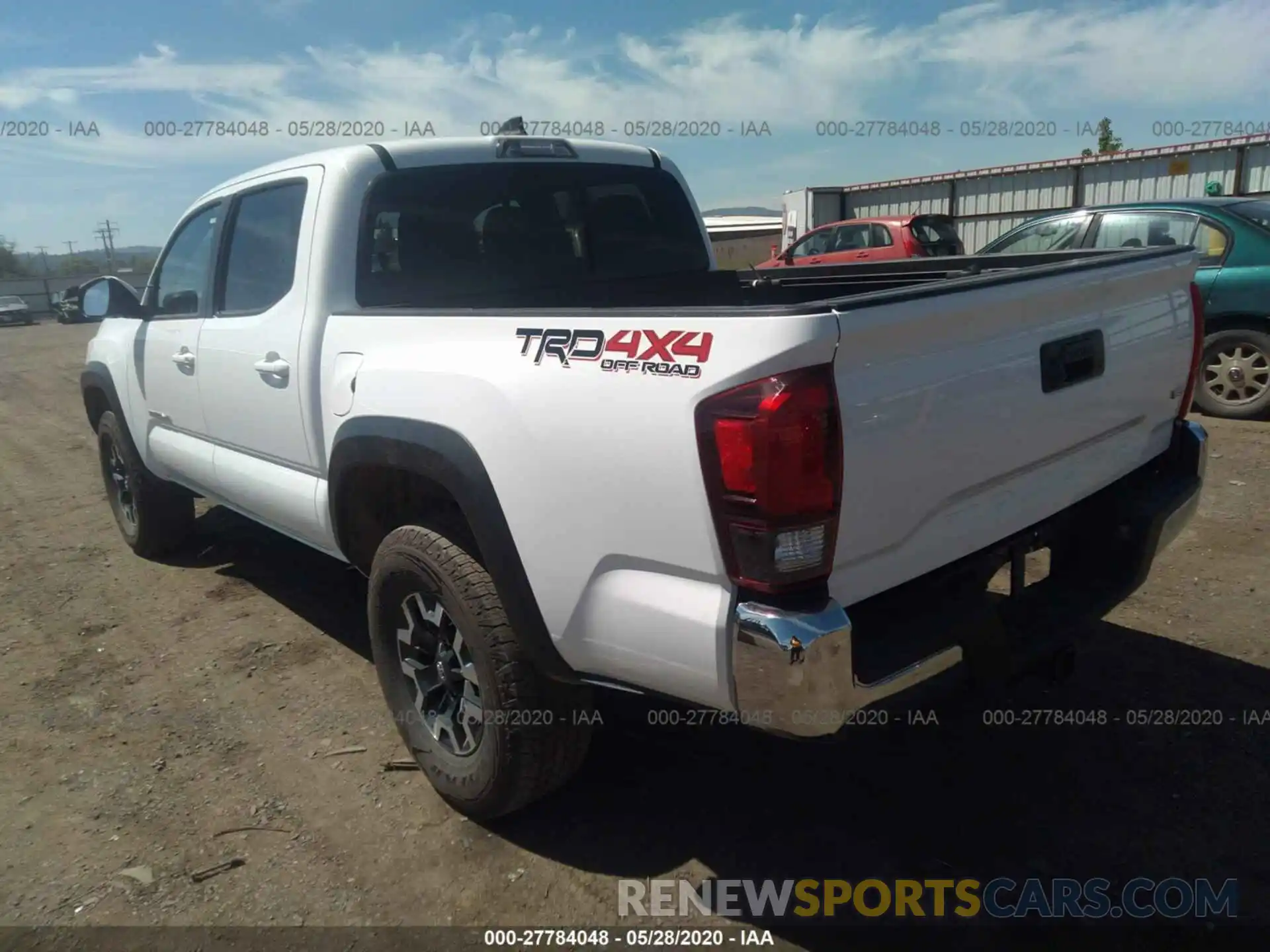 3 Photograph of a damaged car 3TMCZ5AN3KM272486 TOYOTA TACOMA 2019