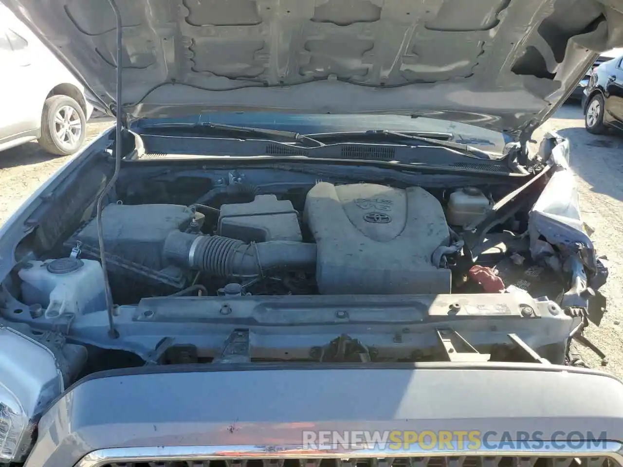 7 Photograph of a damaged car 3TMCZ5AN3KM272827 TOYOTA TACOMA 2019