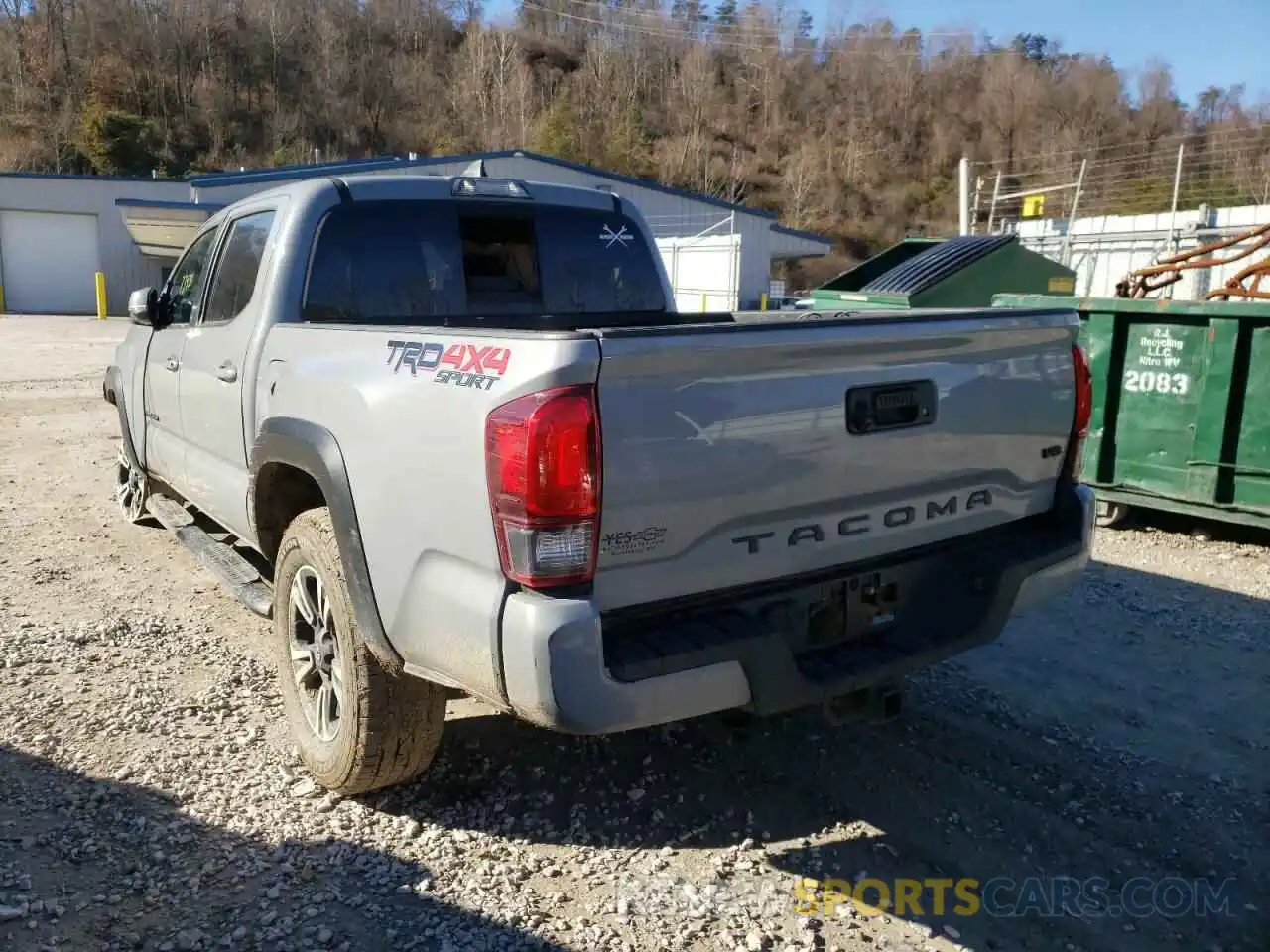 3 Photograph of a damaged car 3TMCZ5AN3KM276215 TOYOTA TACOMA 2019