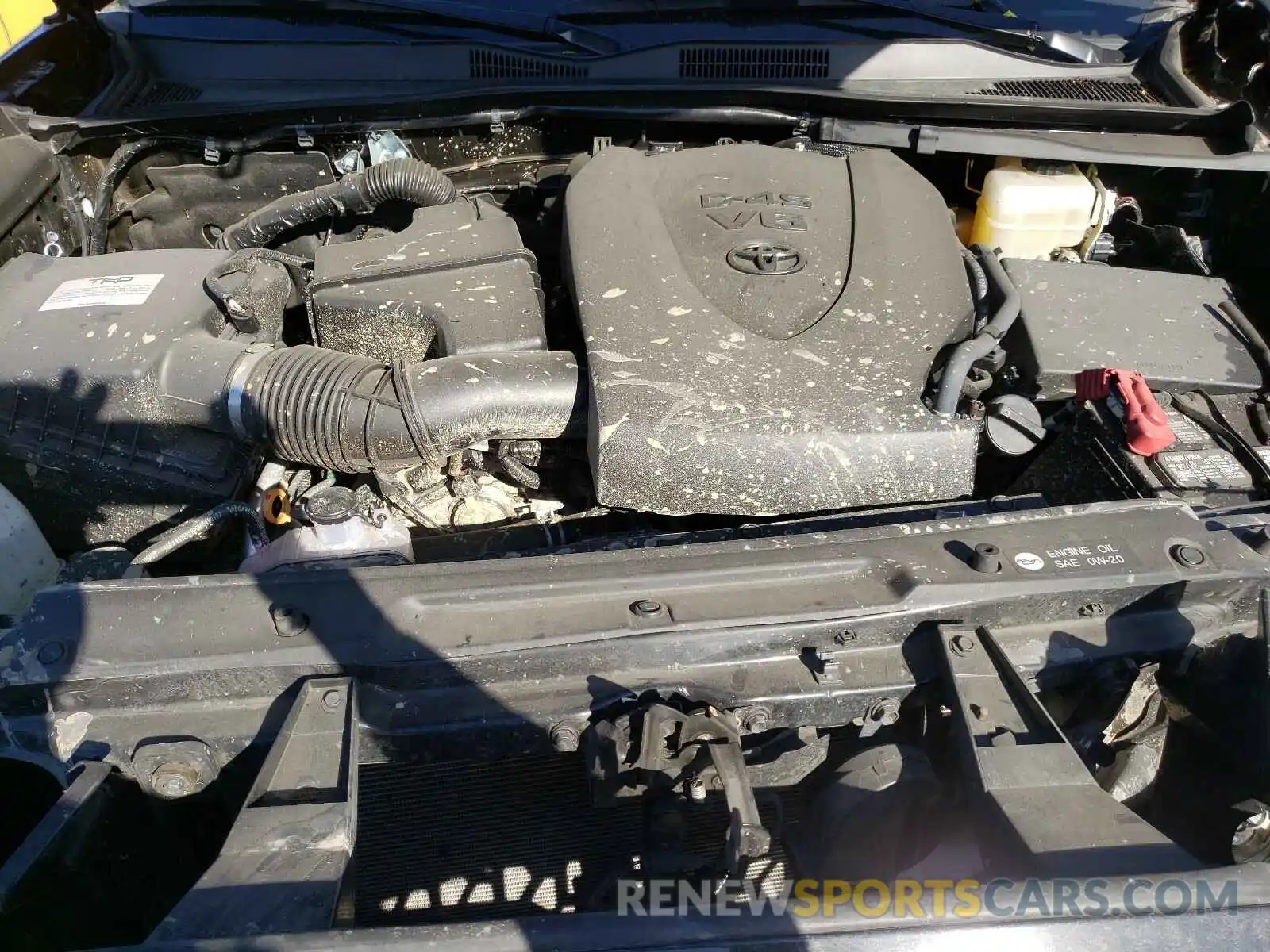 7 Photograph of a damaged car 3TMCZ5AN3KM277509 TOYOTA TACOMA 2019