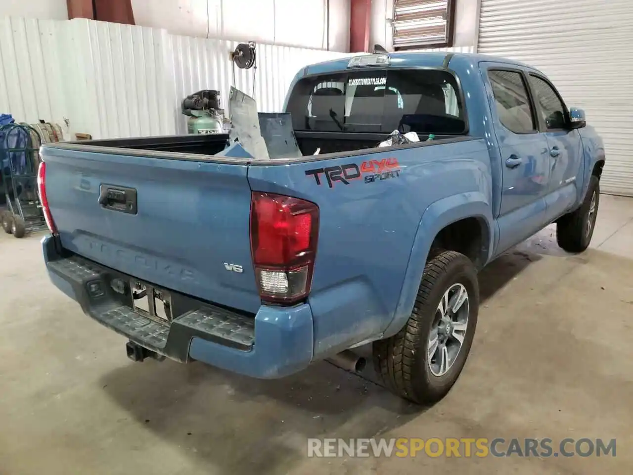 4 Photograph of a damaged car 3TMCZ5AN3KM280359 TOYOTA TACOMA 2019