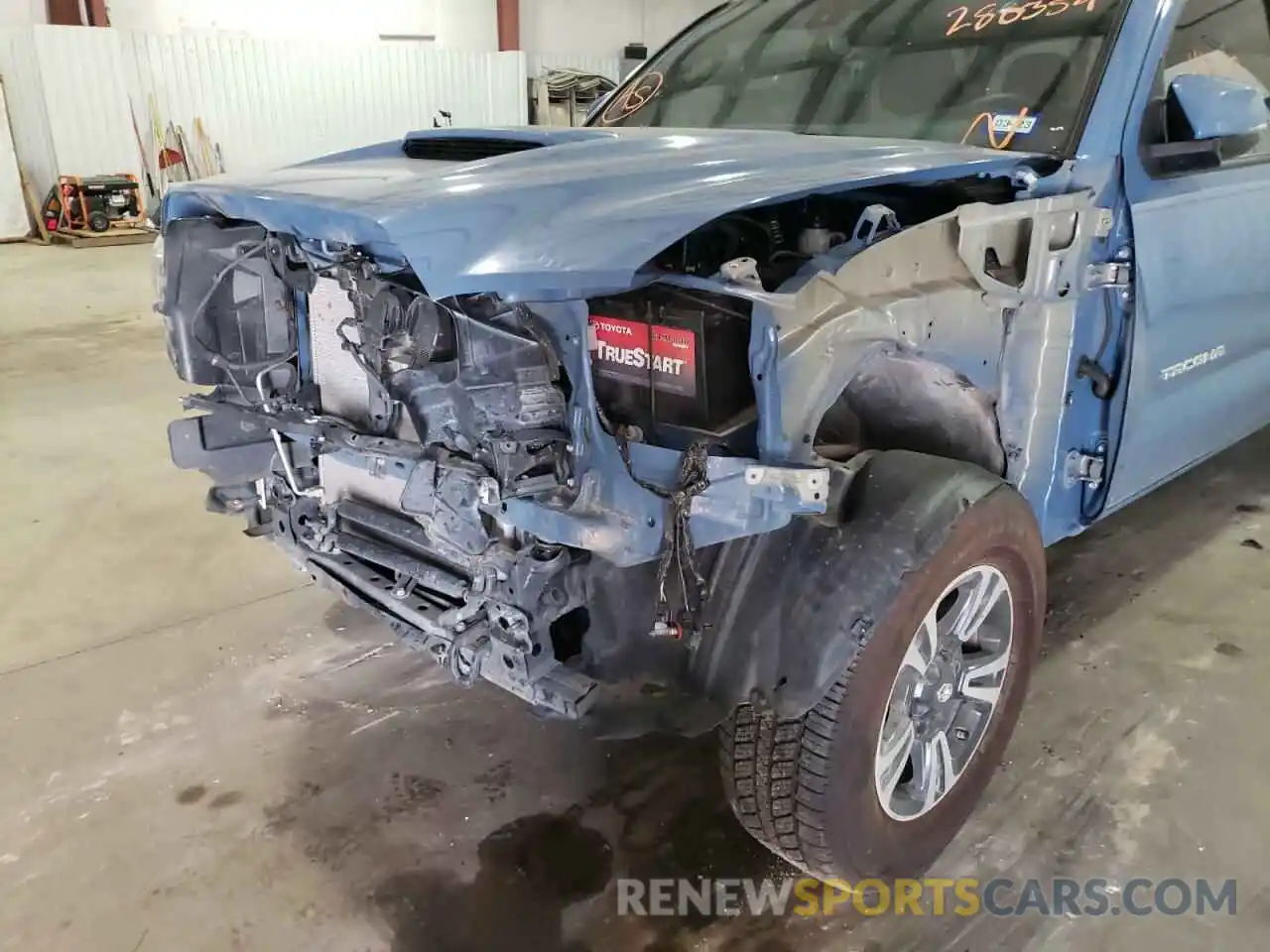 9 Photograph of a damaged car 3TMCZ5AN3KM280359 TOYOTA TACOMA 2019