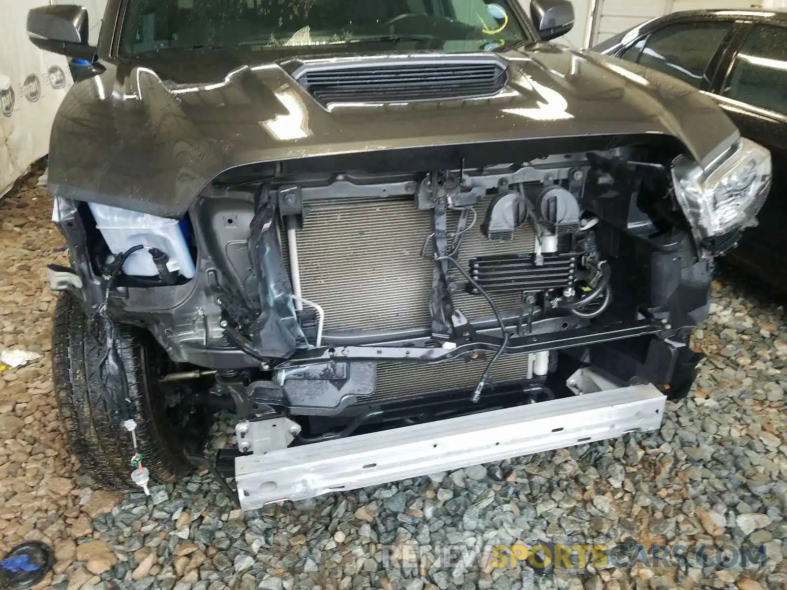 9 Photograph of a damaged car 3TMCZ5AN4KM191688 TOYOTA TACOMA 2019
