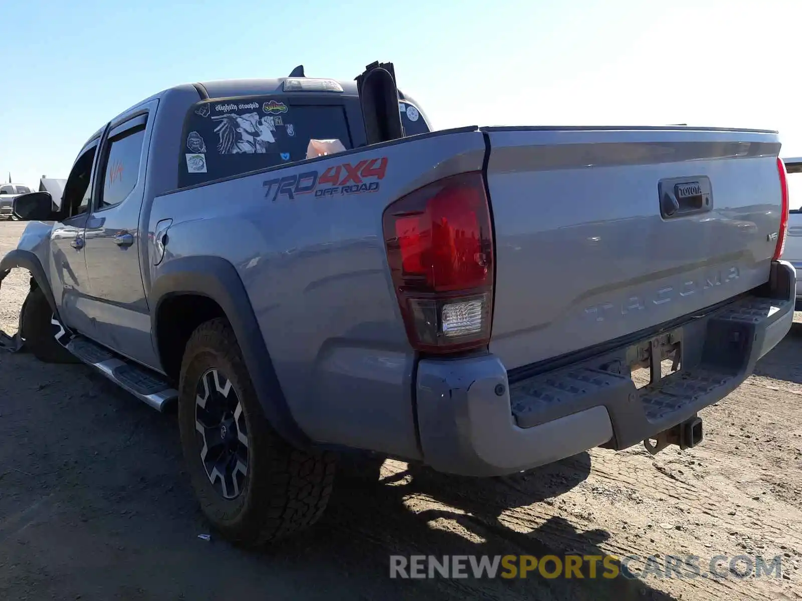 3 Photograph of a damaged car 3TMCZ5AN4KM192100 TOYOTA TACOMA 2019