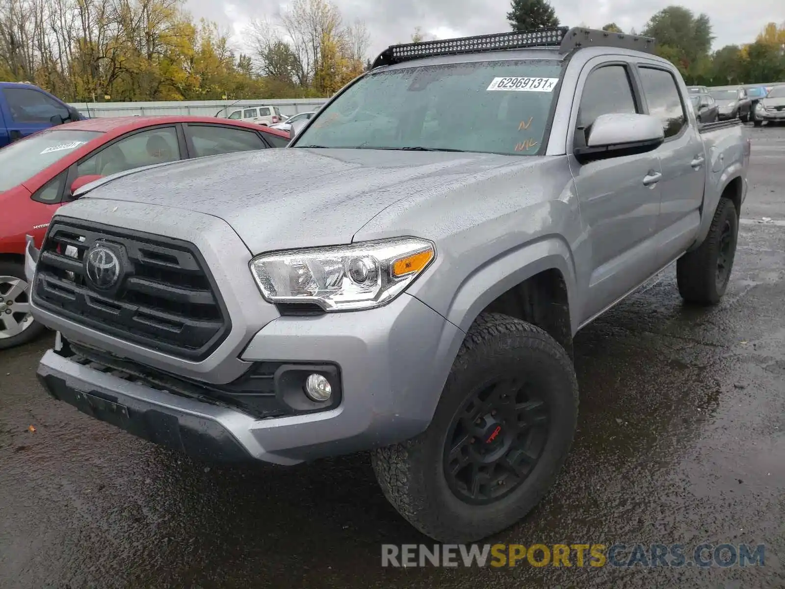 2 Photograph of a damaged car 3TMCZ5AN4KM193375 TOYOTA TACOMA 2019