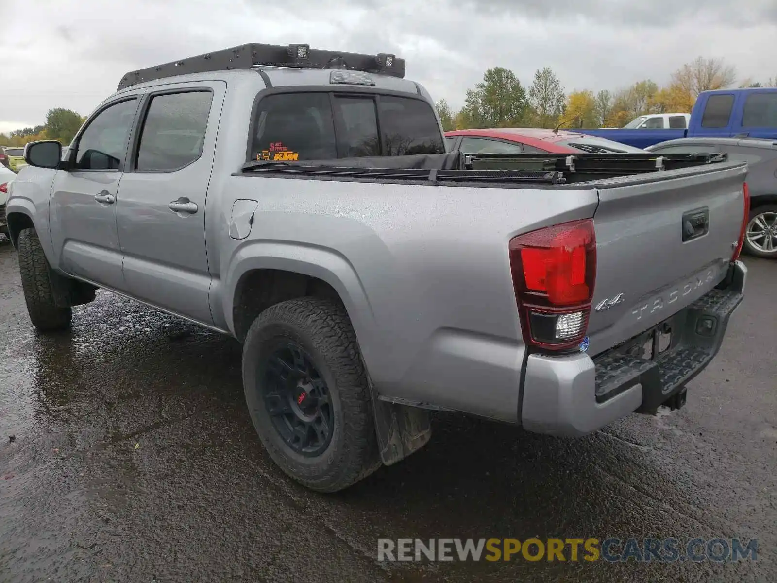 3 Photograph of a damaged car 3TMCZ5AN4KM193375 TOYOTA TACOMA 2019