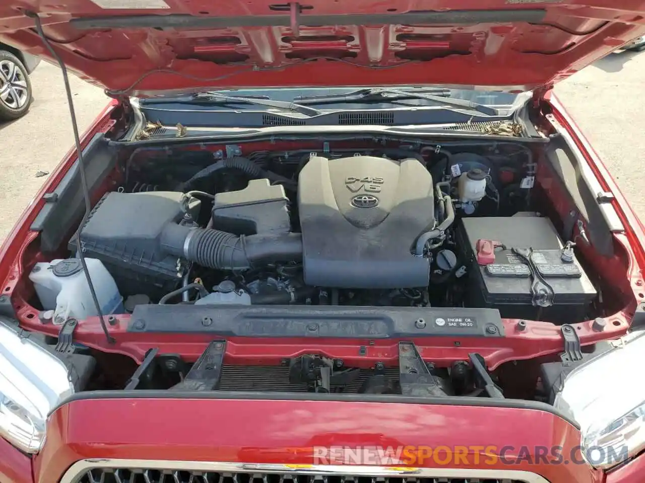 7 Photograph of a damaged car 3TMCZ5AN4KM195076 TOYOTA TACOMA 2019