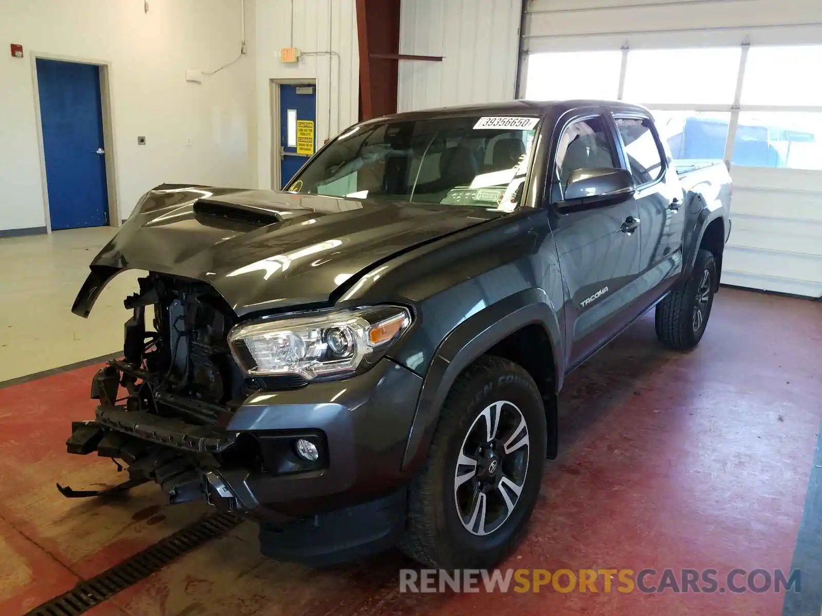 2 Photograph of a damaged car 3TMCZ5AN4KM195918 TOYOTA TACOMA 2019