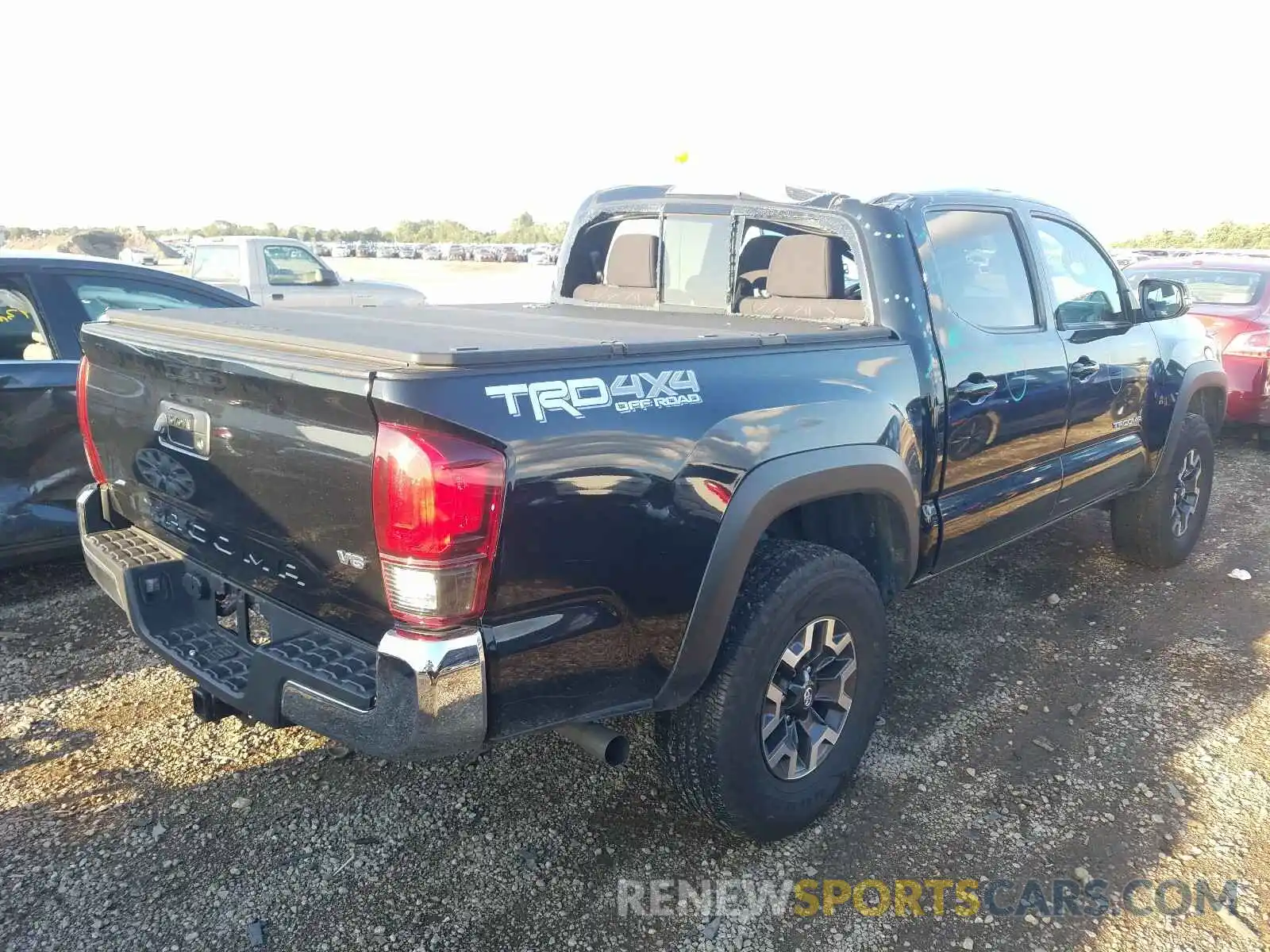 4 Photograph of a damaged car 3TMCZ5AN4KM196275 TOYOTA TACOMA 2019