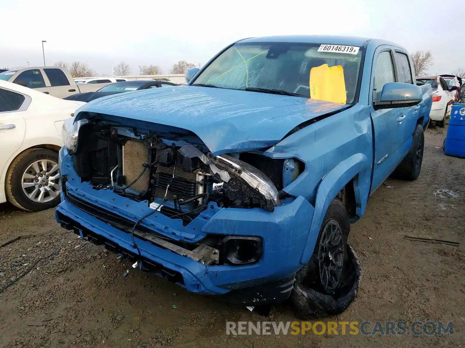 2 Photograph of a damaged car 3TMCZ5AN4KM202267 TOYOTA TACOMA 2019