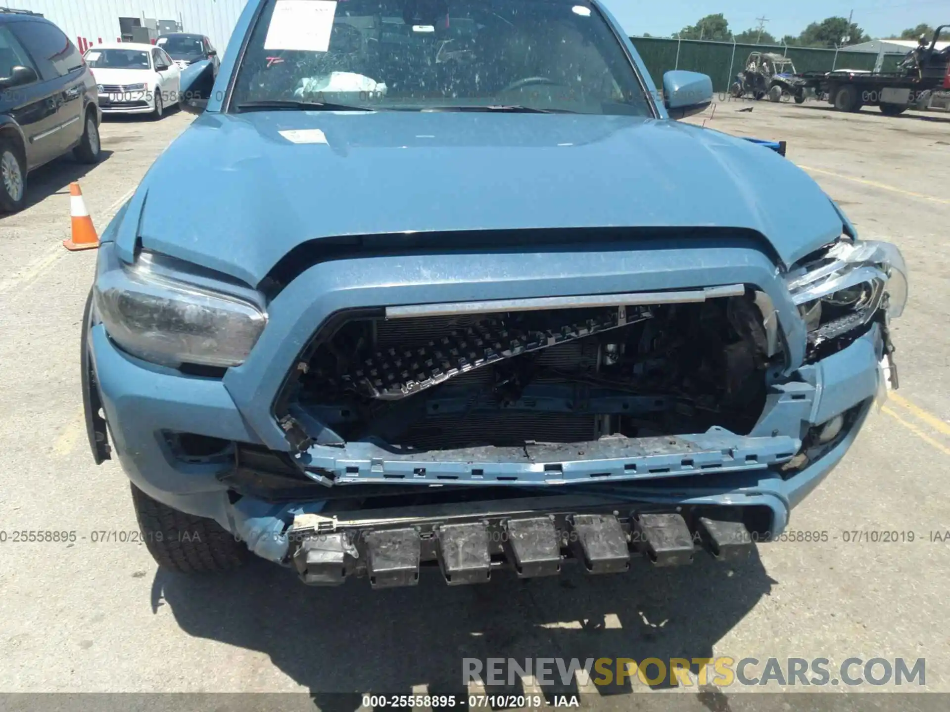 6 Photograph of a damaged car 3TMCZ5AN4KM202303 TOYOTA TACOMA 2019