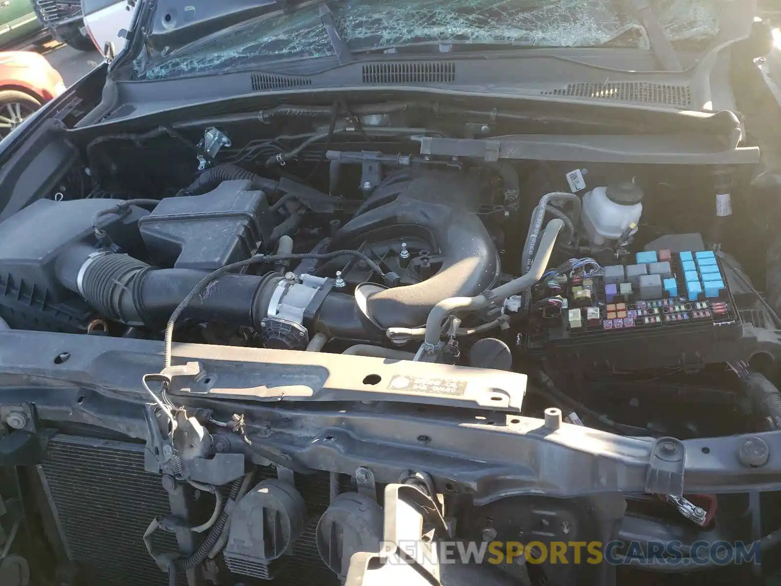 7 Photograph of a damaged car 3TMCZ5AN4KM205038 TOYOTA TACOMA 2019