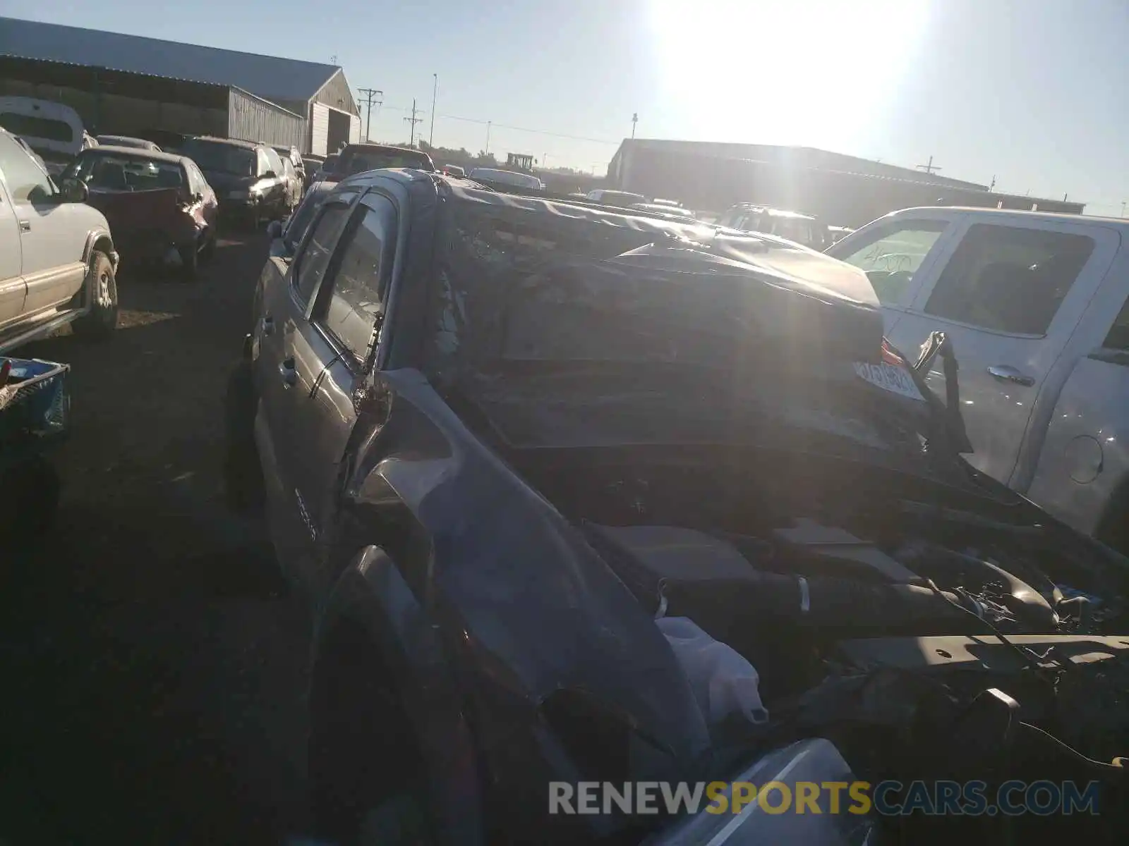 9 Photograph of a damaged car 3TMCZ5AN4KM205038 TOYOTA TACOMA 2019