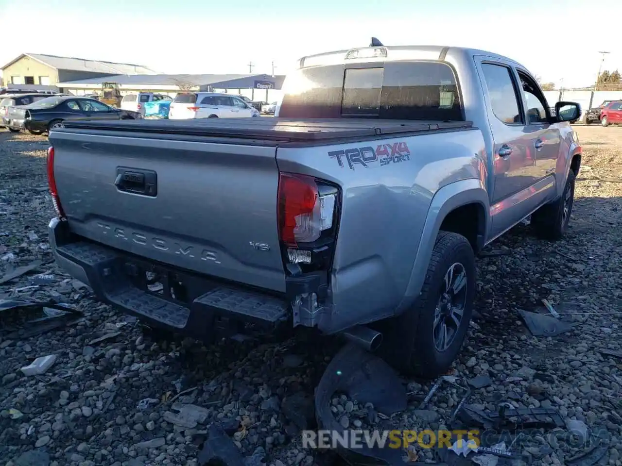 4 Photograph of a damaged car 3TMCZ5AN4KM205265 TOYOTA TACOMA 2019