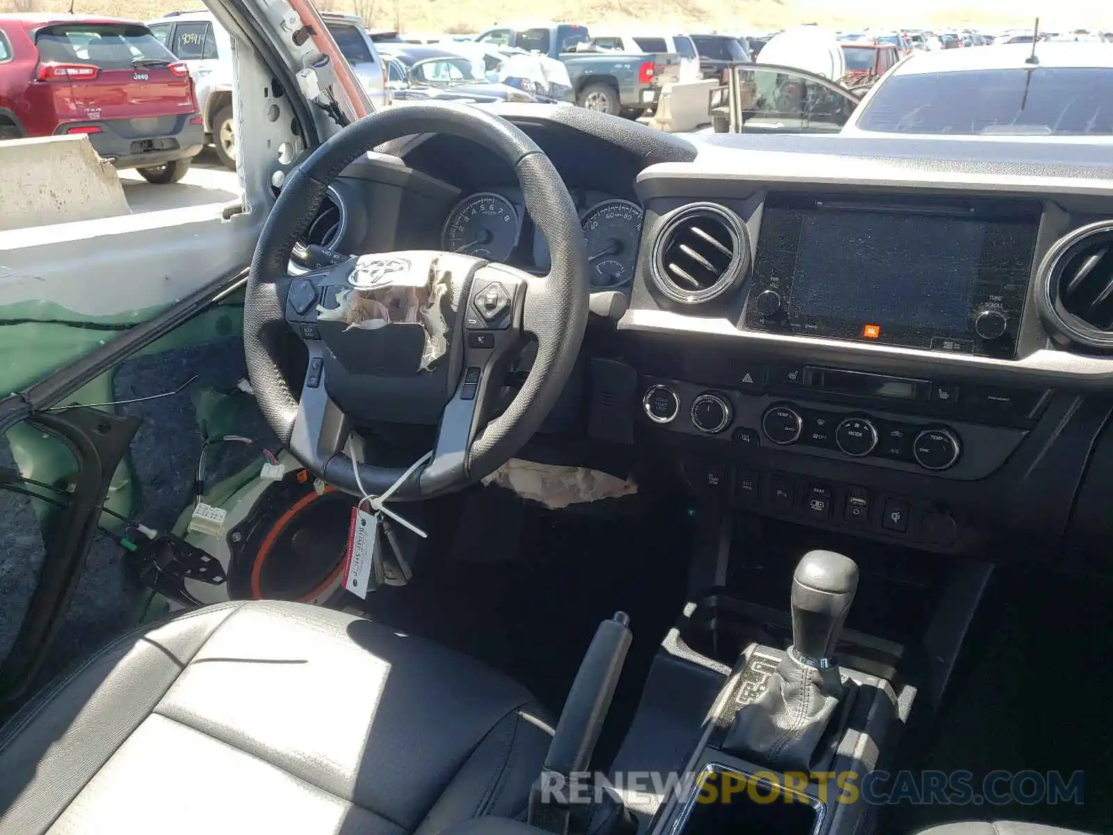 9 Photograph of a damaged car 3TMCZ5AN4KM206982 TOYOTA TACOMA 2019