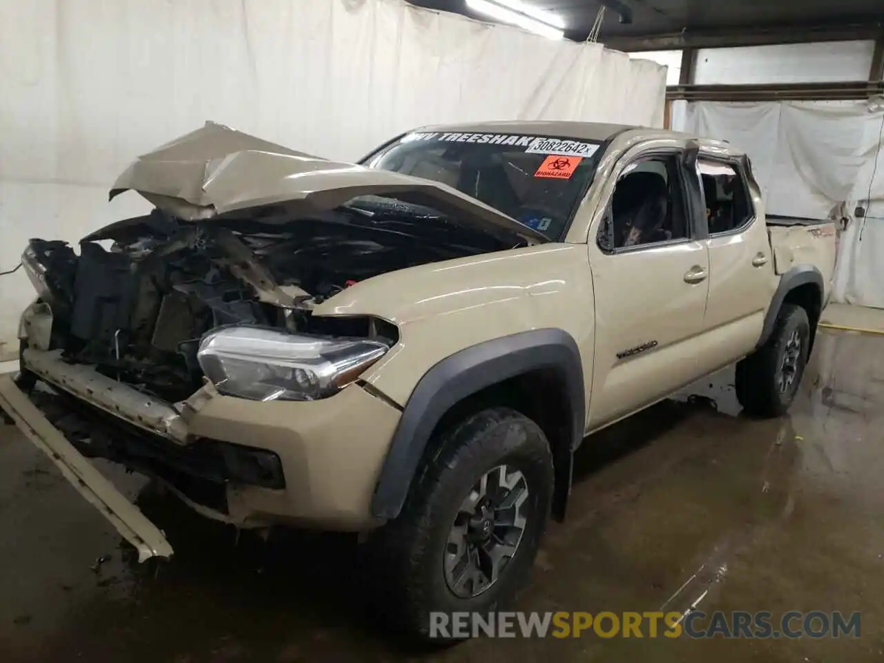 2 Фотография поврежденного автомобиля 3TMCZ5AN4KM207632 TOYOTA TACOMA 2019