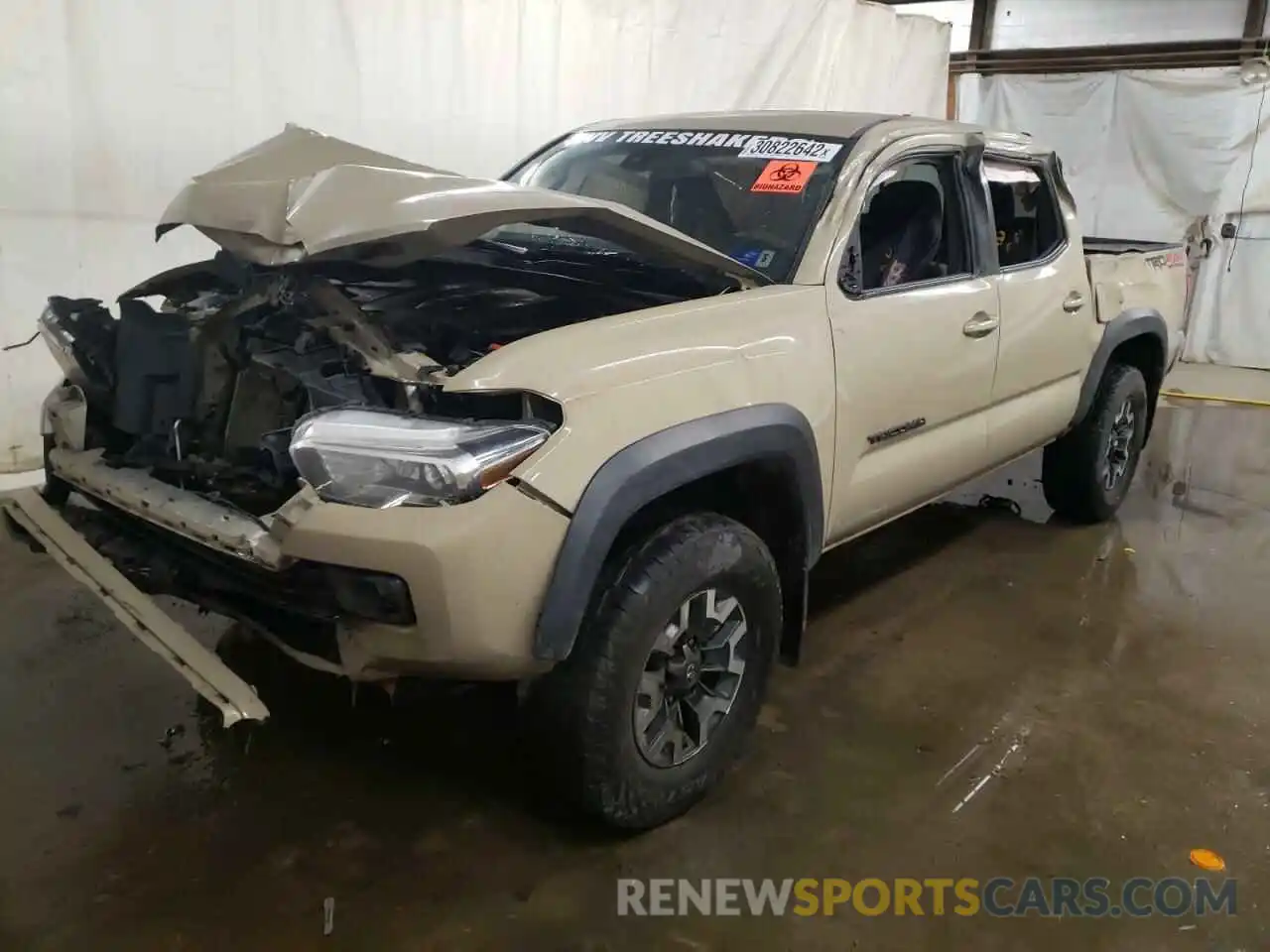 9 Photograph of a damaged car 3TMCZ5AN4KM207632 TOYOTA TACOMA 2019