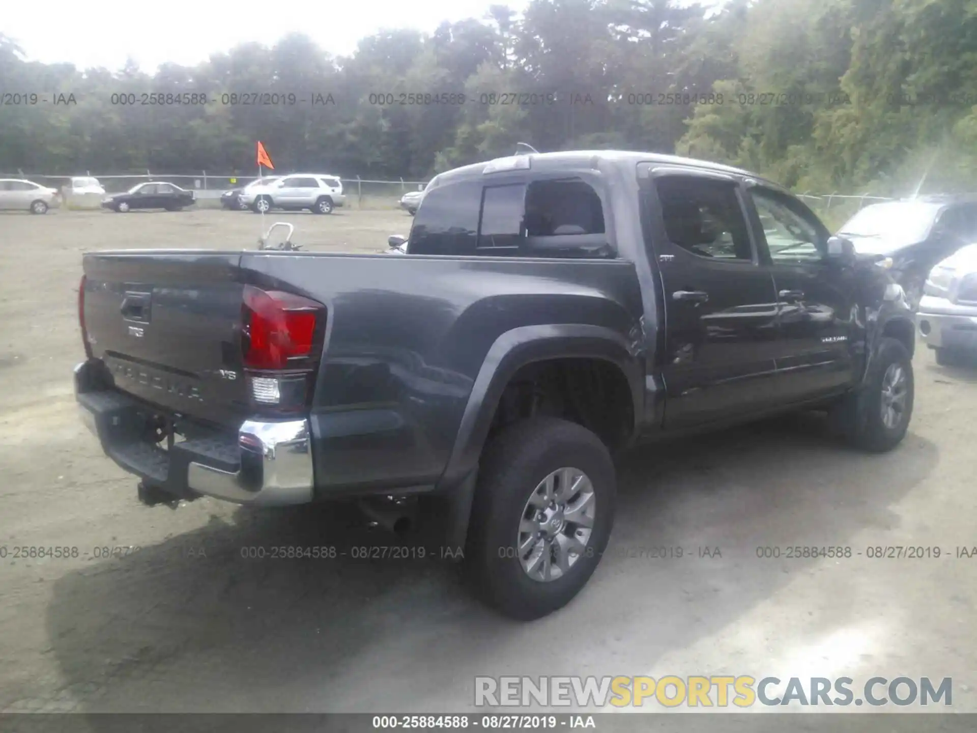 4 Photograph of a damaged car 3TMCZ5AN4KM210255 TOYOTA TACOMA 2019