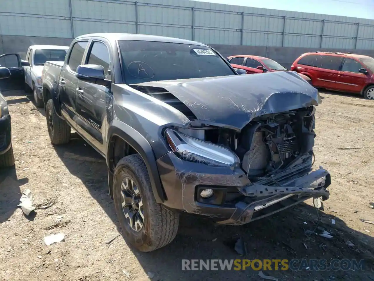 1 Фотография поврежденного автомобиля 3TMCZ5AN4KM213432 TOYOTA TACOMA 2019