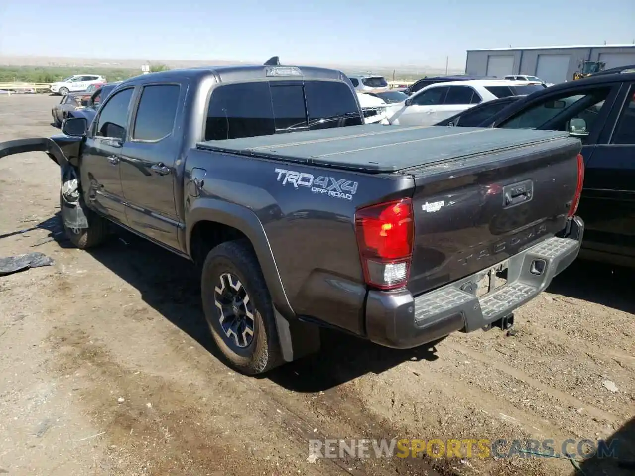 3 Photograph of a damaged car 3TMCZ5AN4KM213432 TOYOTA TACOMA 2019