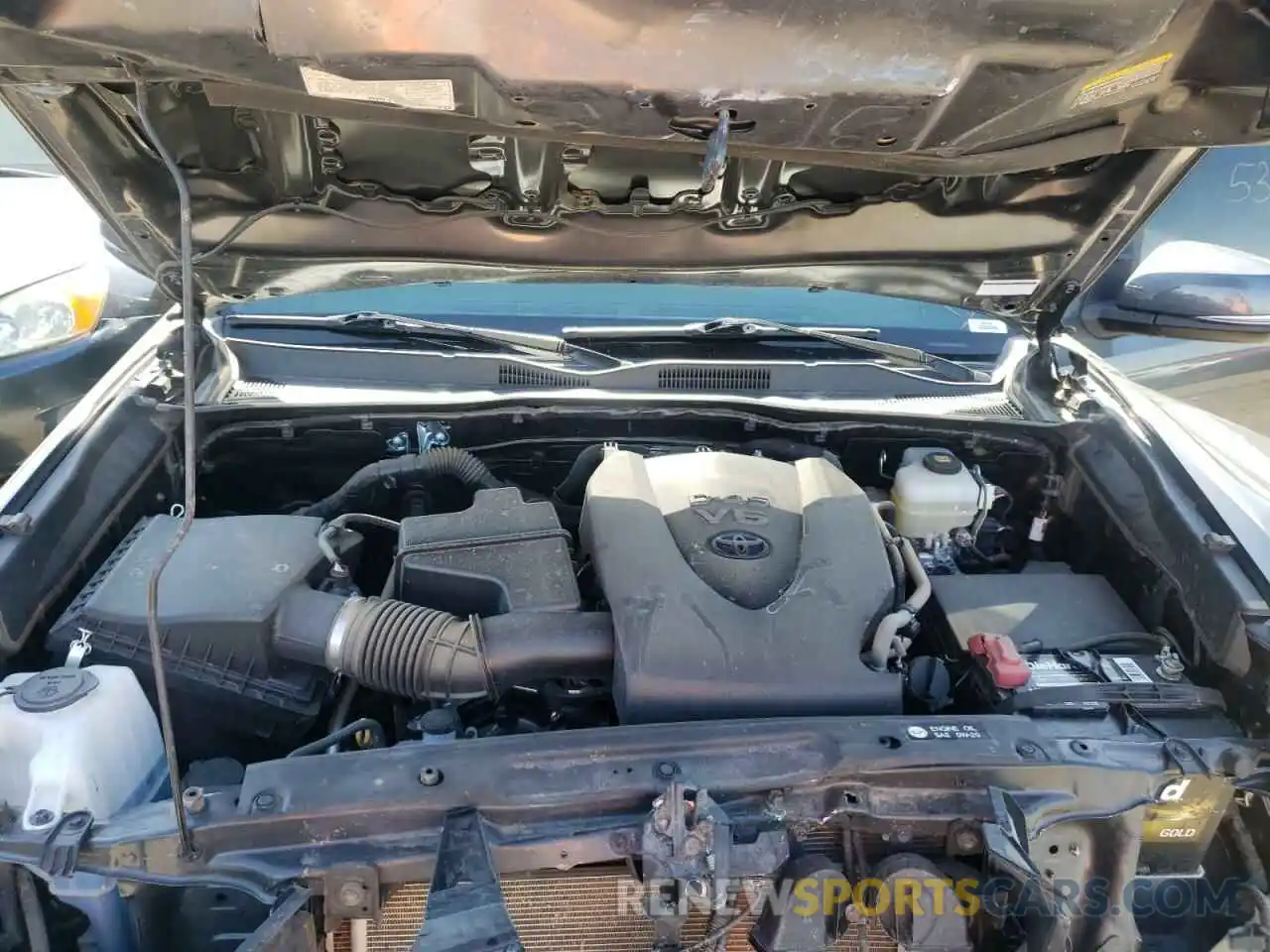 7 Photograph of a damaged car 3TMCZ5AN4KM213432 TOYOTA TACOMA 2019