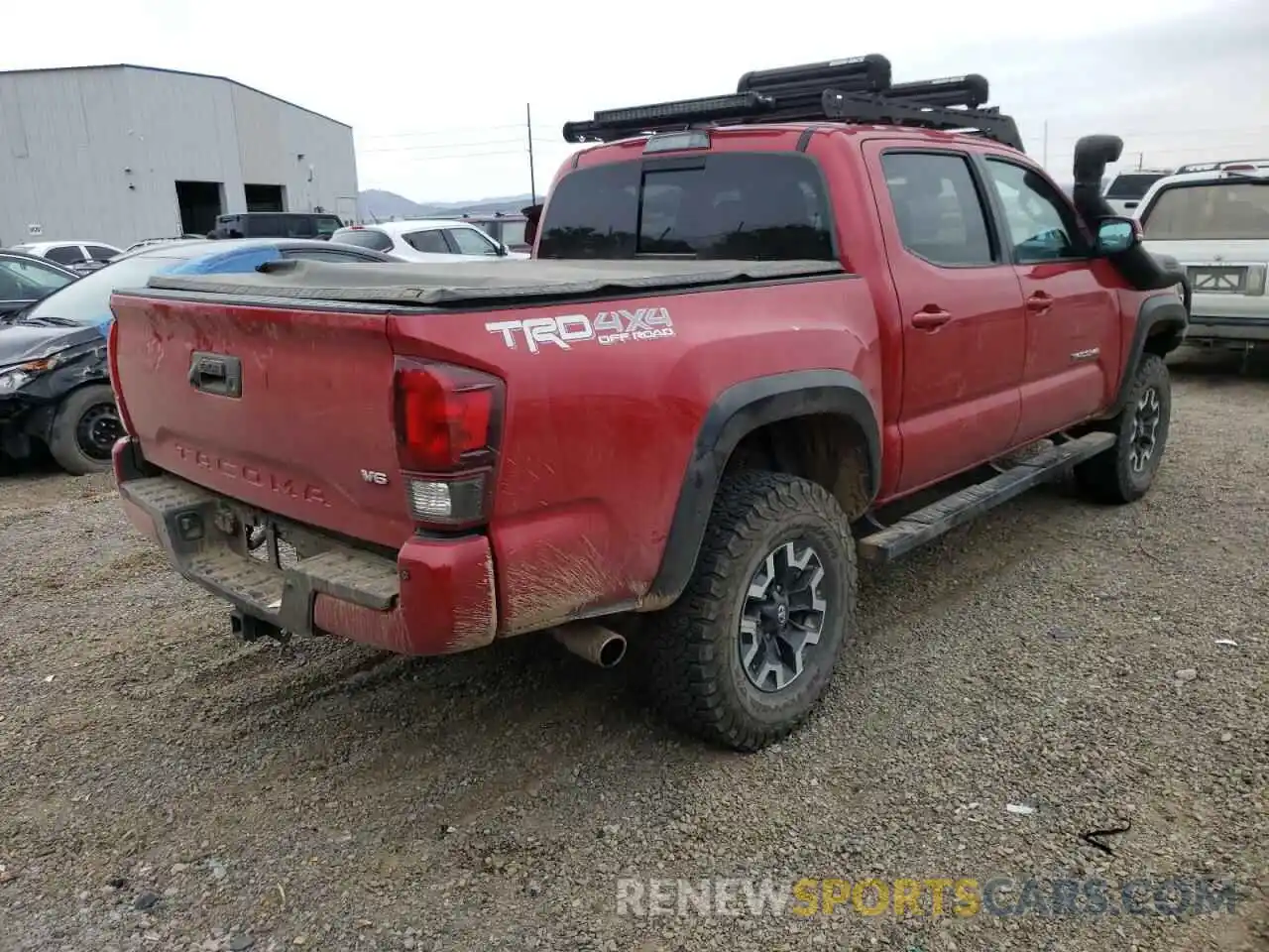 4 Photograph of a damaged car 3TMCZ5AN4KM218310 TOYOTA TACOMA 2019