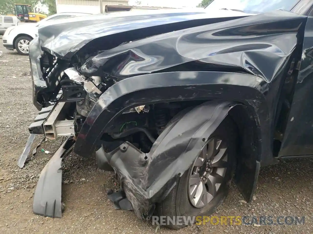 9 Photograph of a damaged car 3TMCZ5AN4KM218839 TOYOTA TACOMA 2019