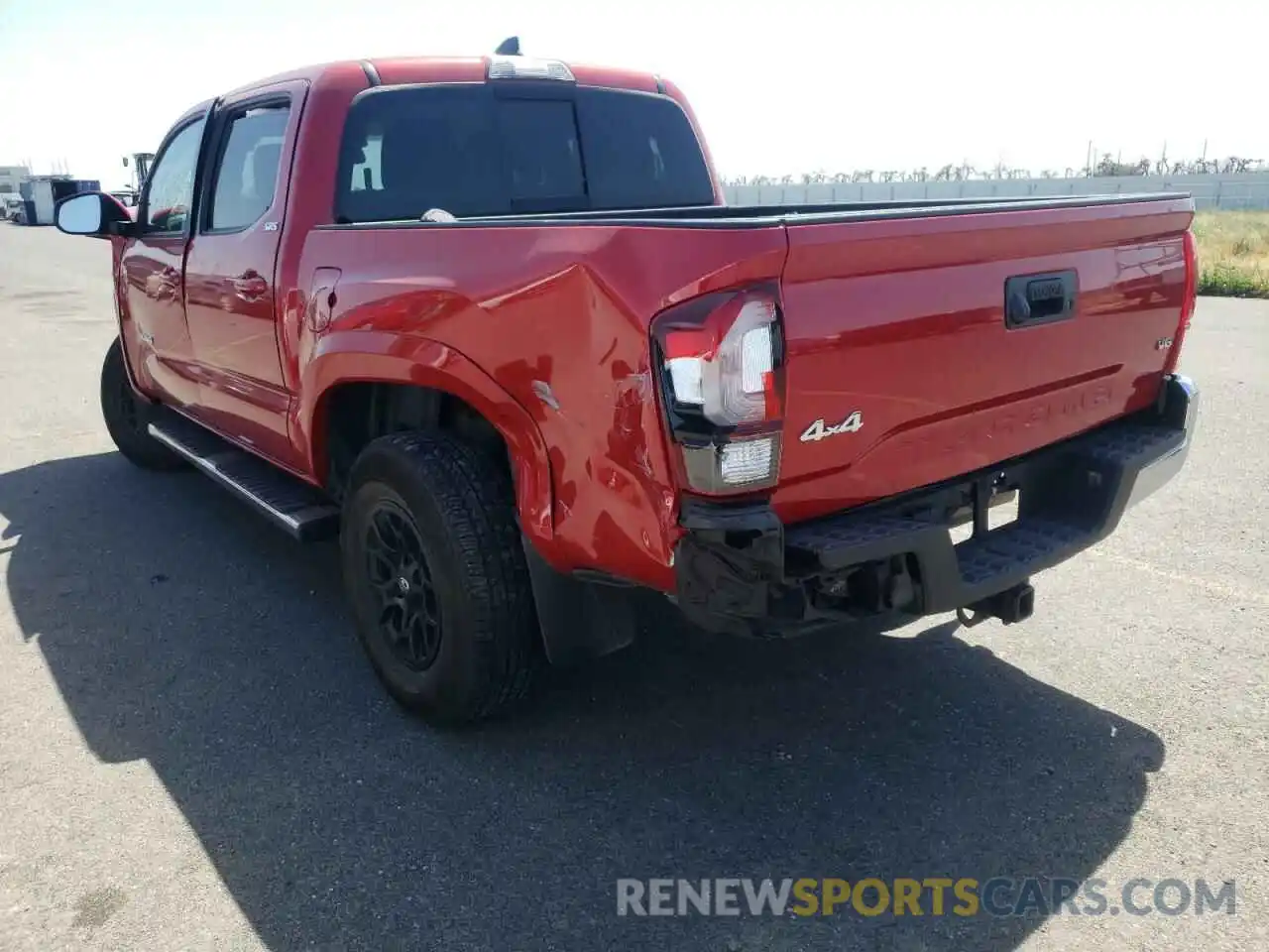 3 Photograph of a damaged car 3TMCZ5AN4KM218842 TOYOTA TACOMA 2019