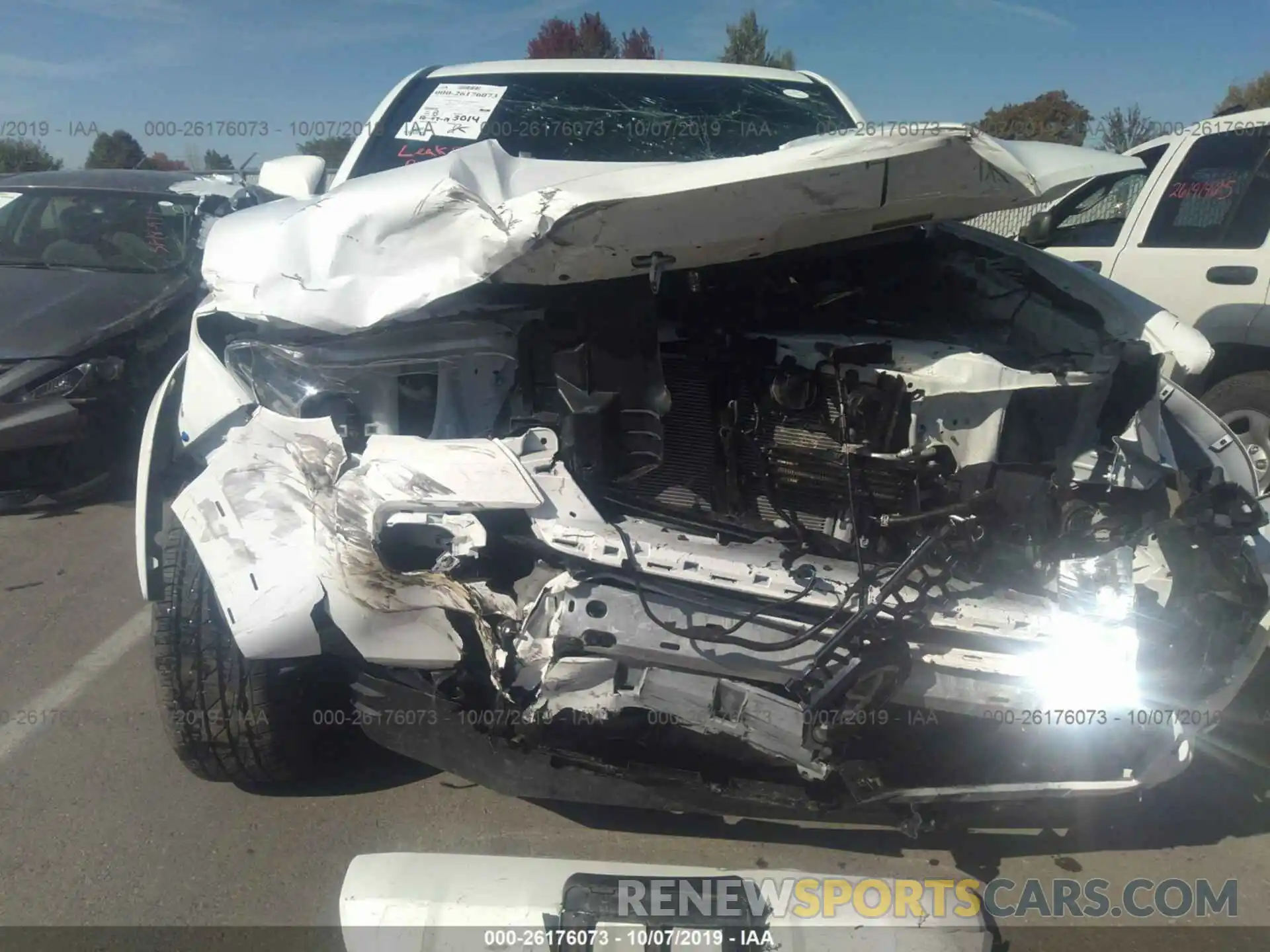 6 Photograph of a damaged car 3TMCZ5AN4KM219568 TOYOTA TACOMA 2019