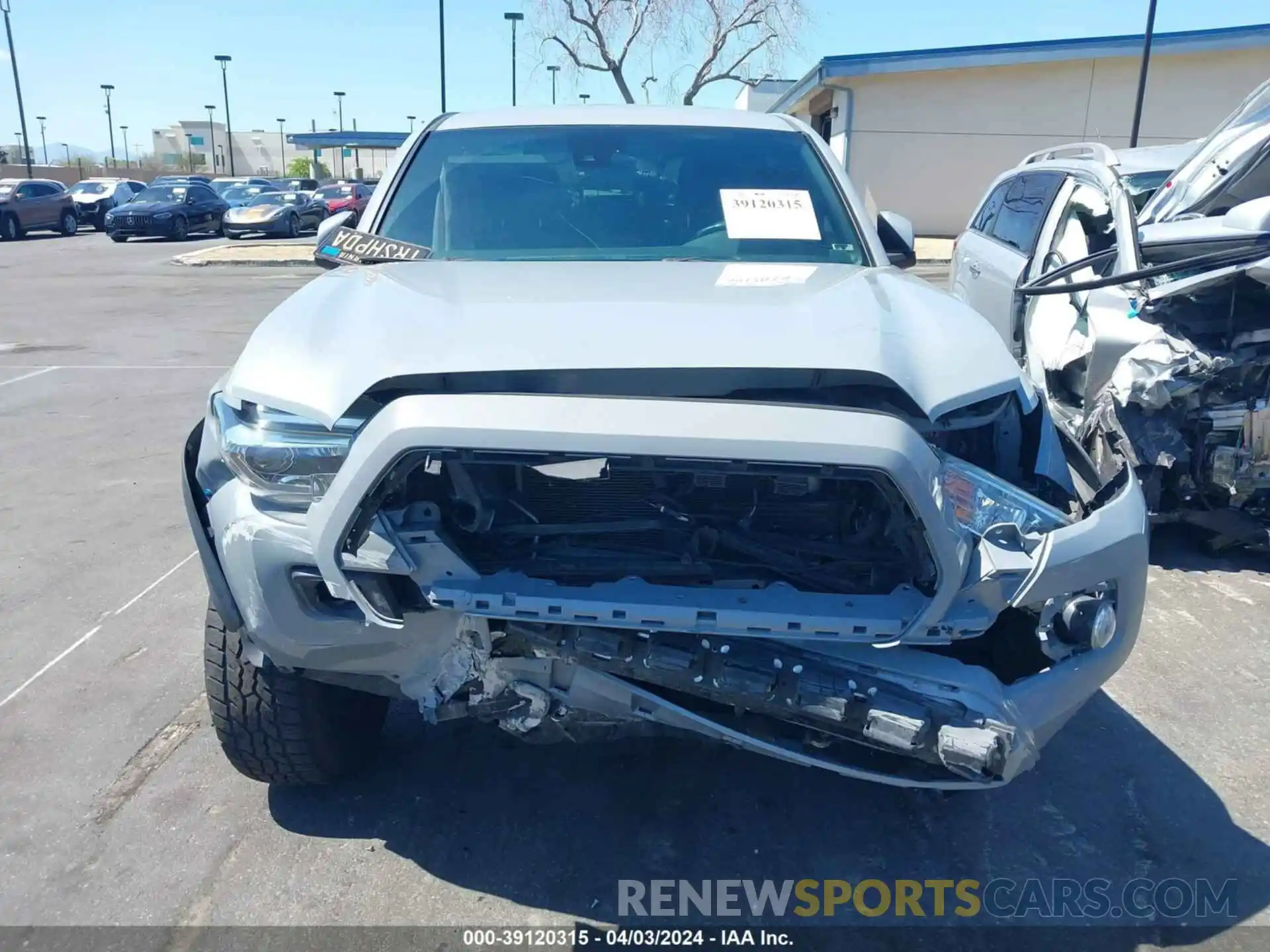 13 Photograph of a damaged car 3TMCZ5AN4KM222163 TOYOTA TACOMA 2019