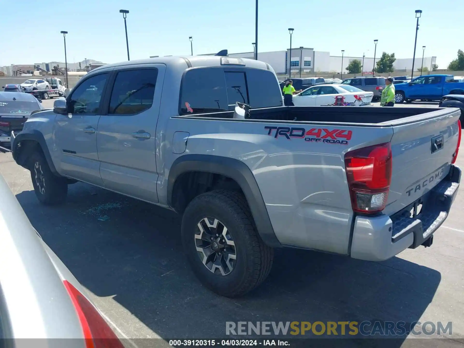 3 Photograph of a damaged car 3TMCZ5AN4KM222163 TOYOTA TACOMA 2019